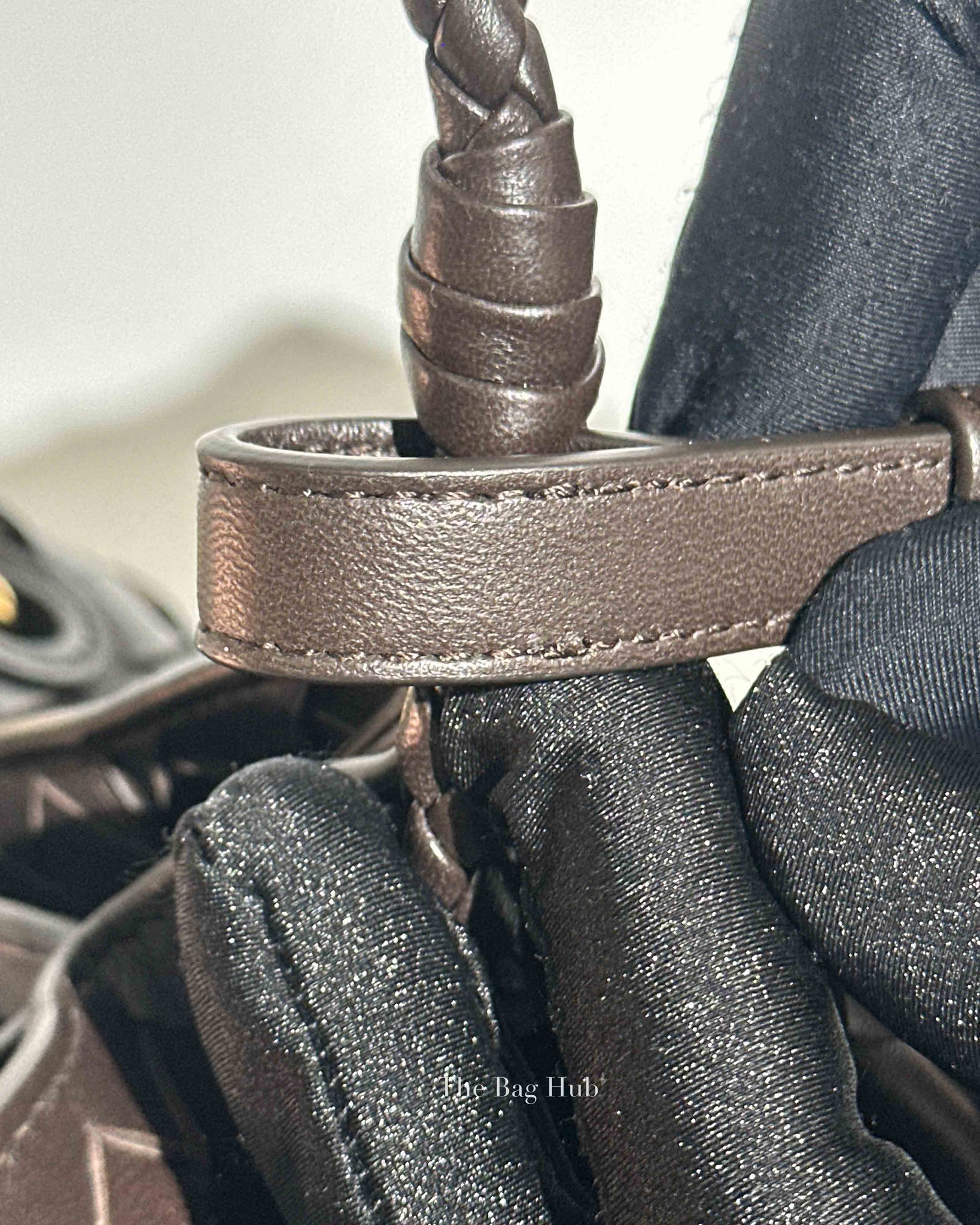 Bottega Veneta Fondant Nappa Intrecciato Small Parachute Bag