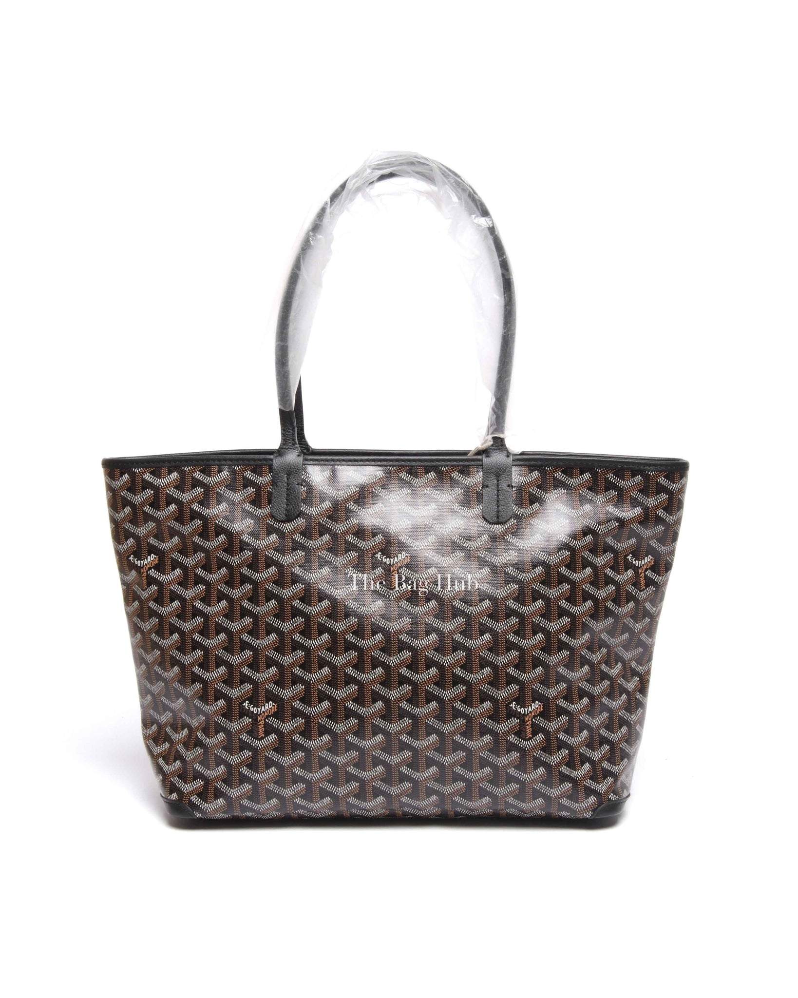Goyard Black Canvas Artois PM Tote Bag