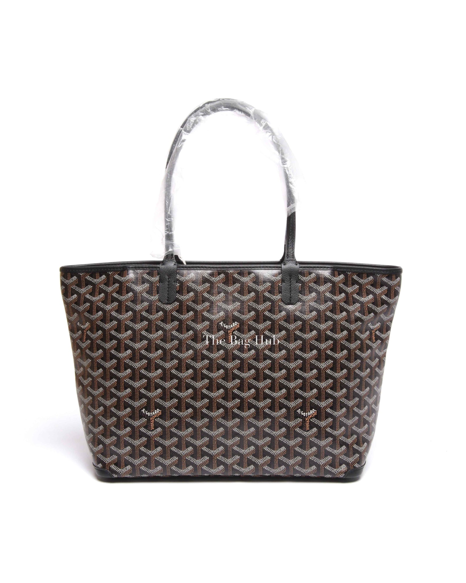 Goyard Black Canvas Artois PM Tote Bag