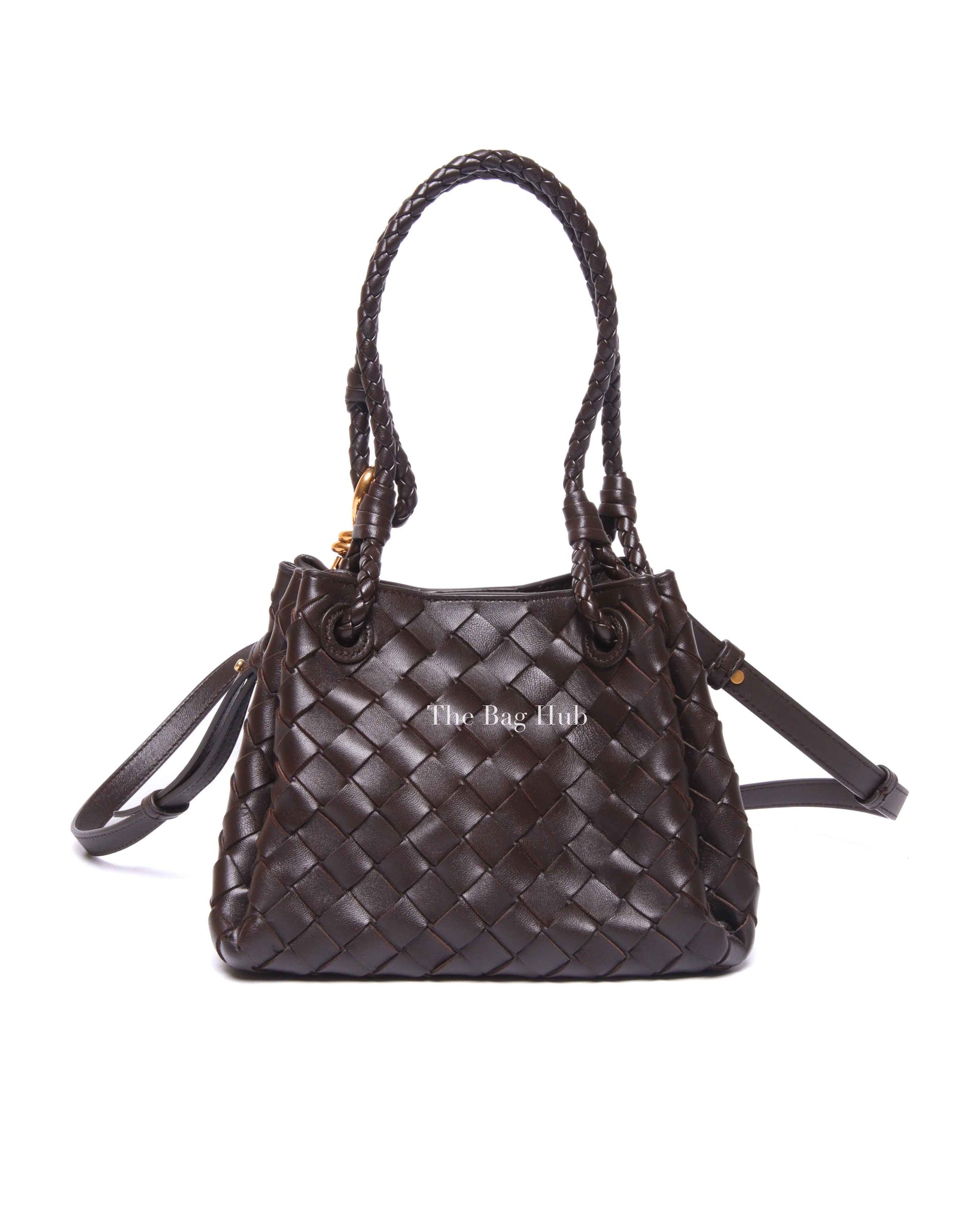 Bottega Veneta Fondant Nappa Intrecciato Small Parachute Bag