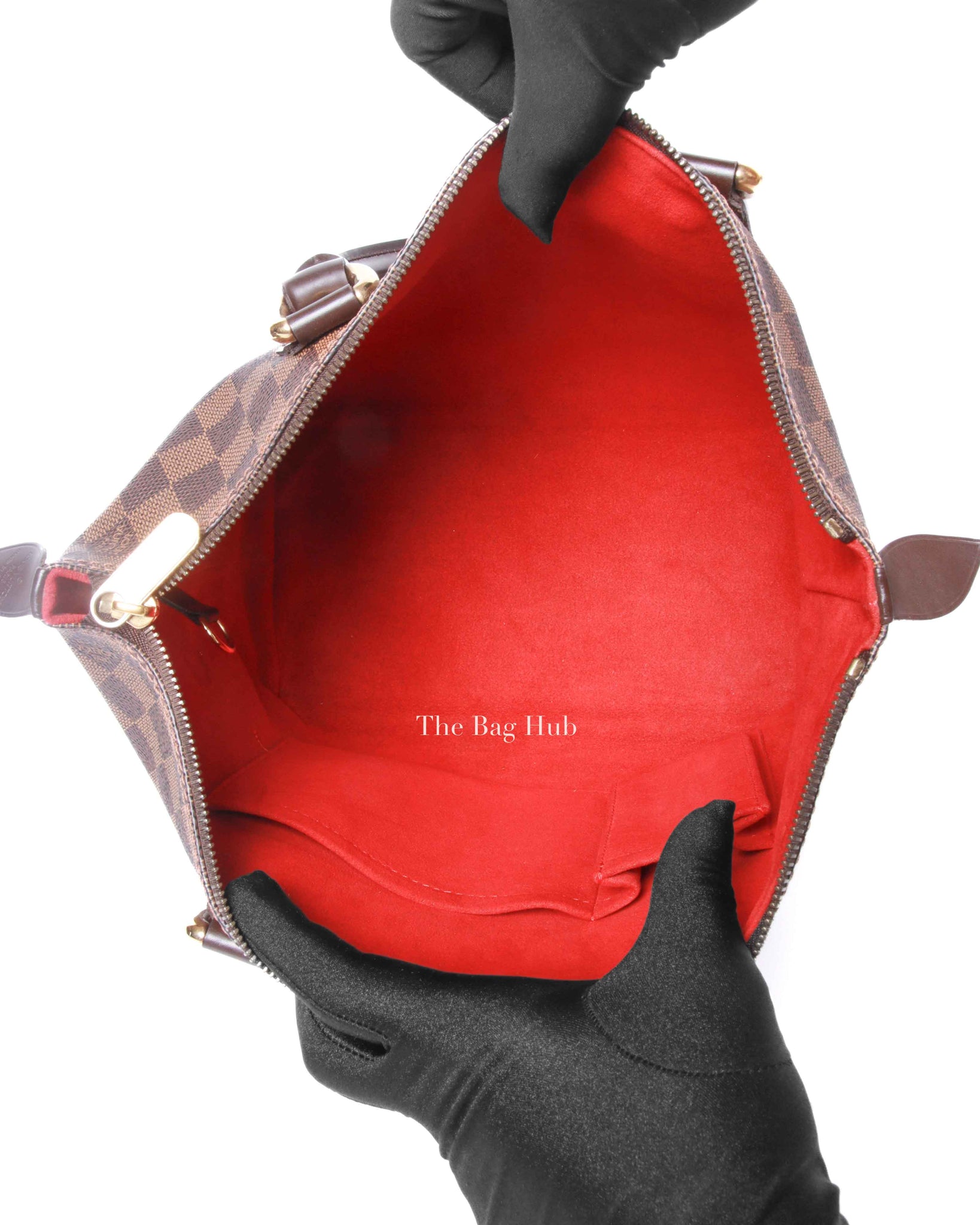 Louis Vuitton Damier Ebene Canvas Saleya PM Bag