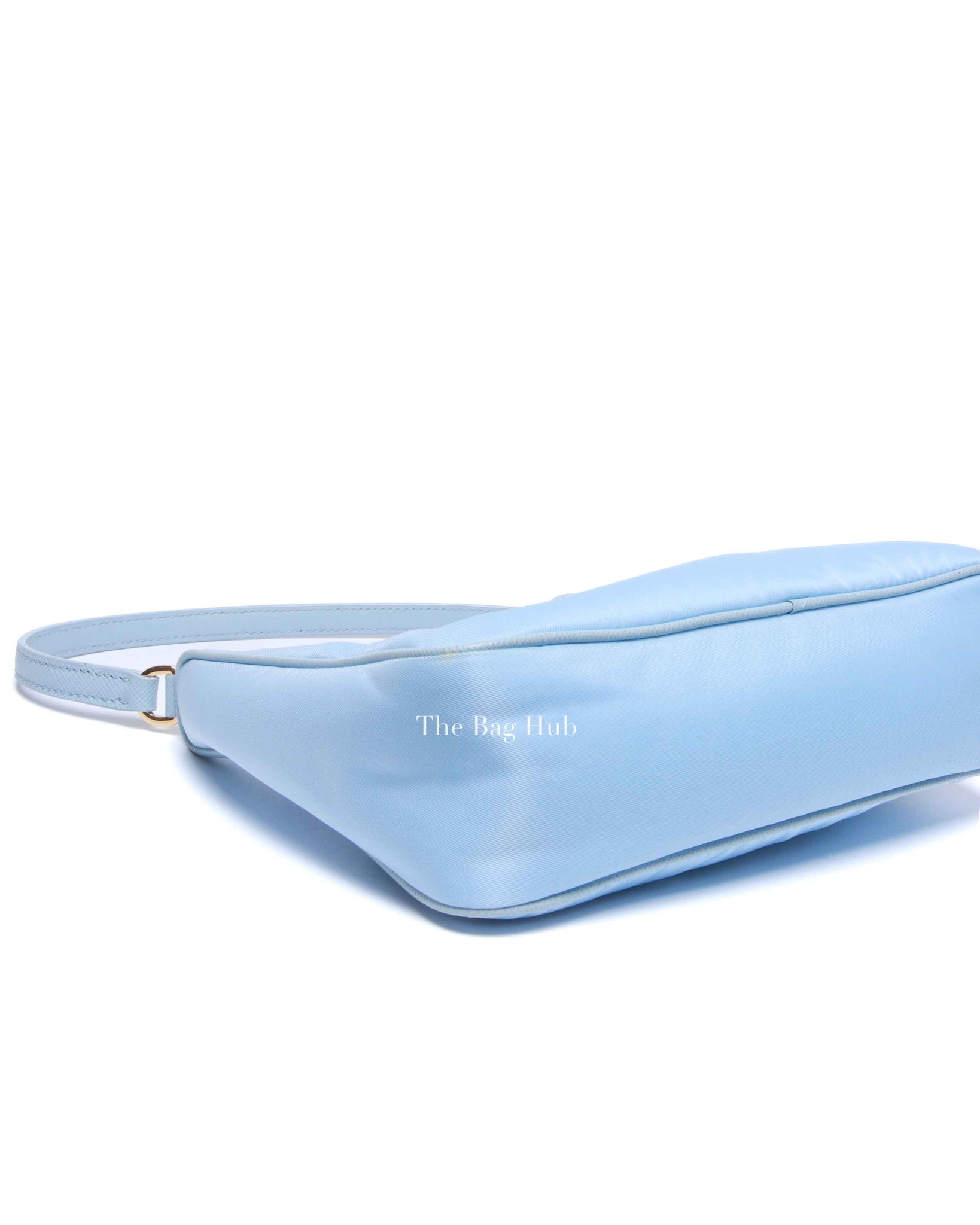 Prada Celeste 1 Tessuto/Saffiano Re-Edition 2005 Mini Bag 1NE204