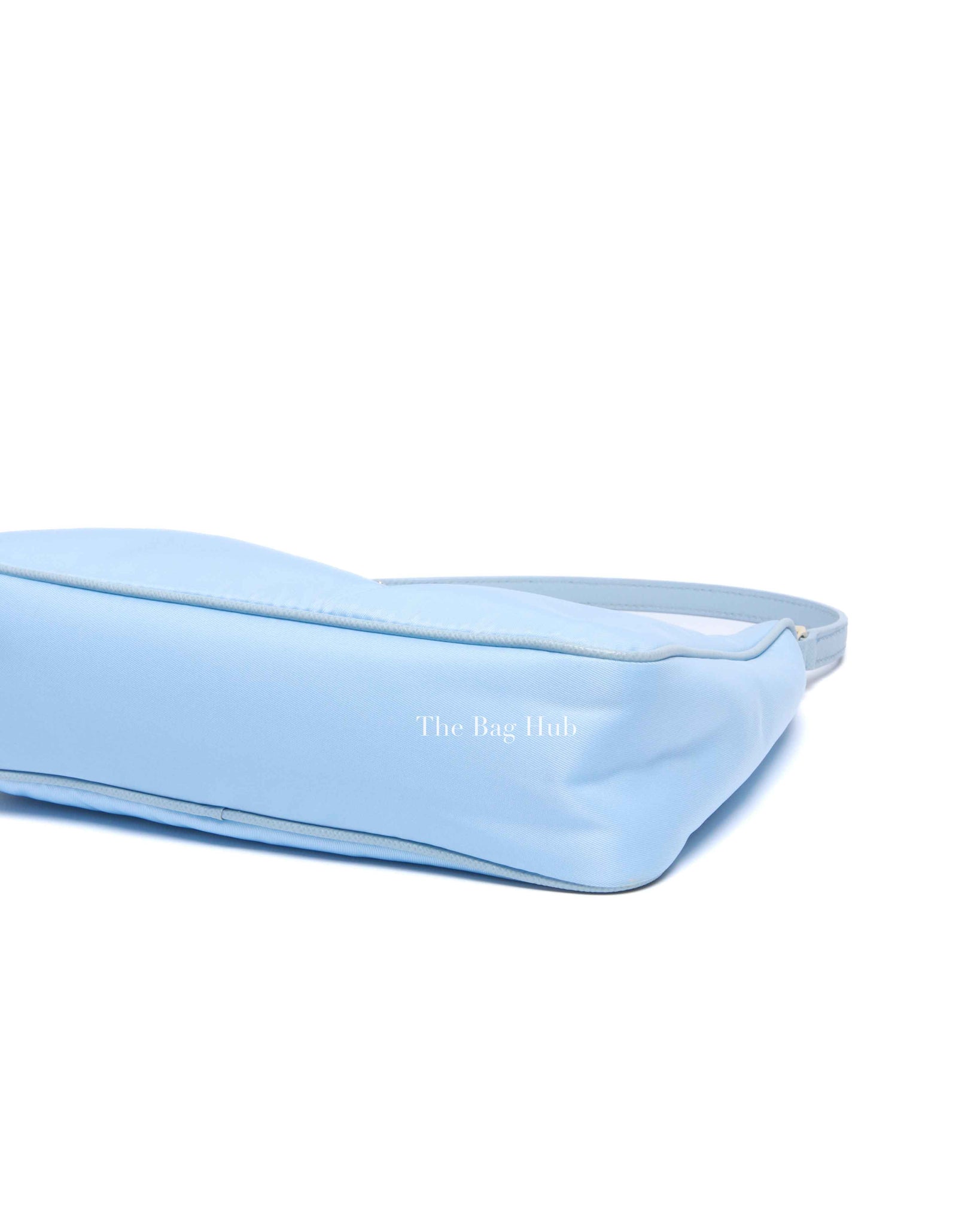 Prada Celeste 1 Tessuto/Saffiano Re-Edition 2005 Mini Bag 1NE204