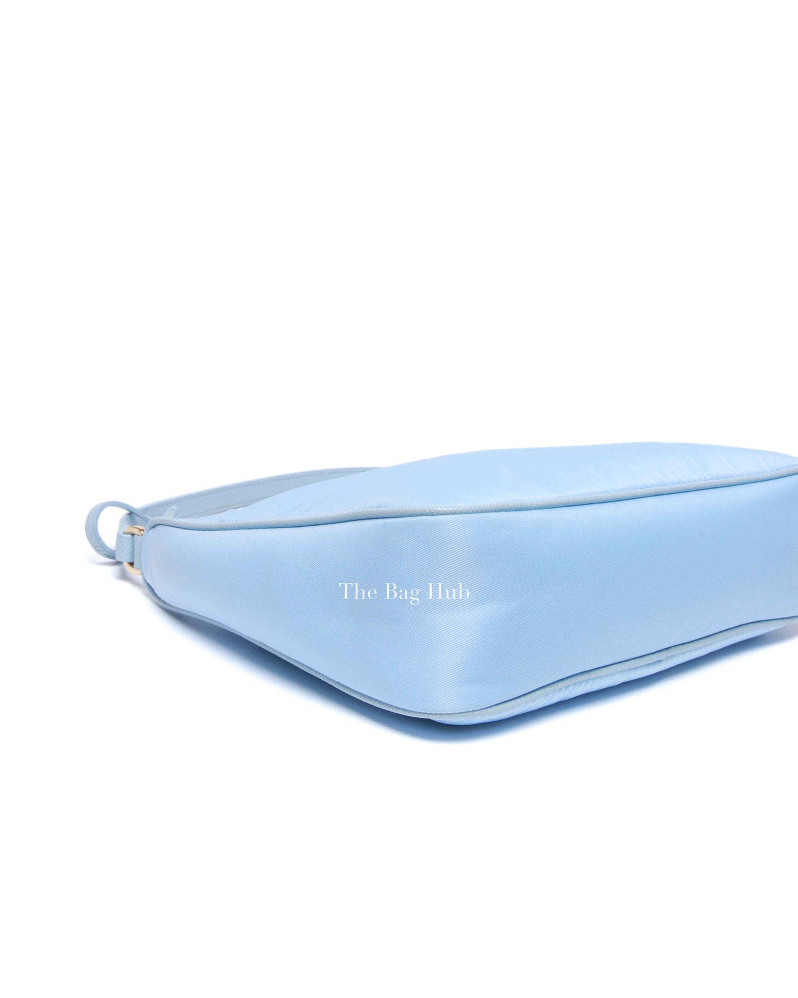 Prada Celeste 1 Tessuto/Saffiano Re-Edition 2005 Mini Bag 1NE204