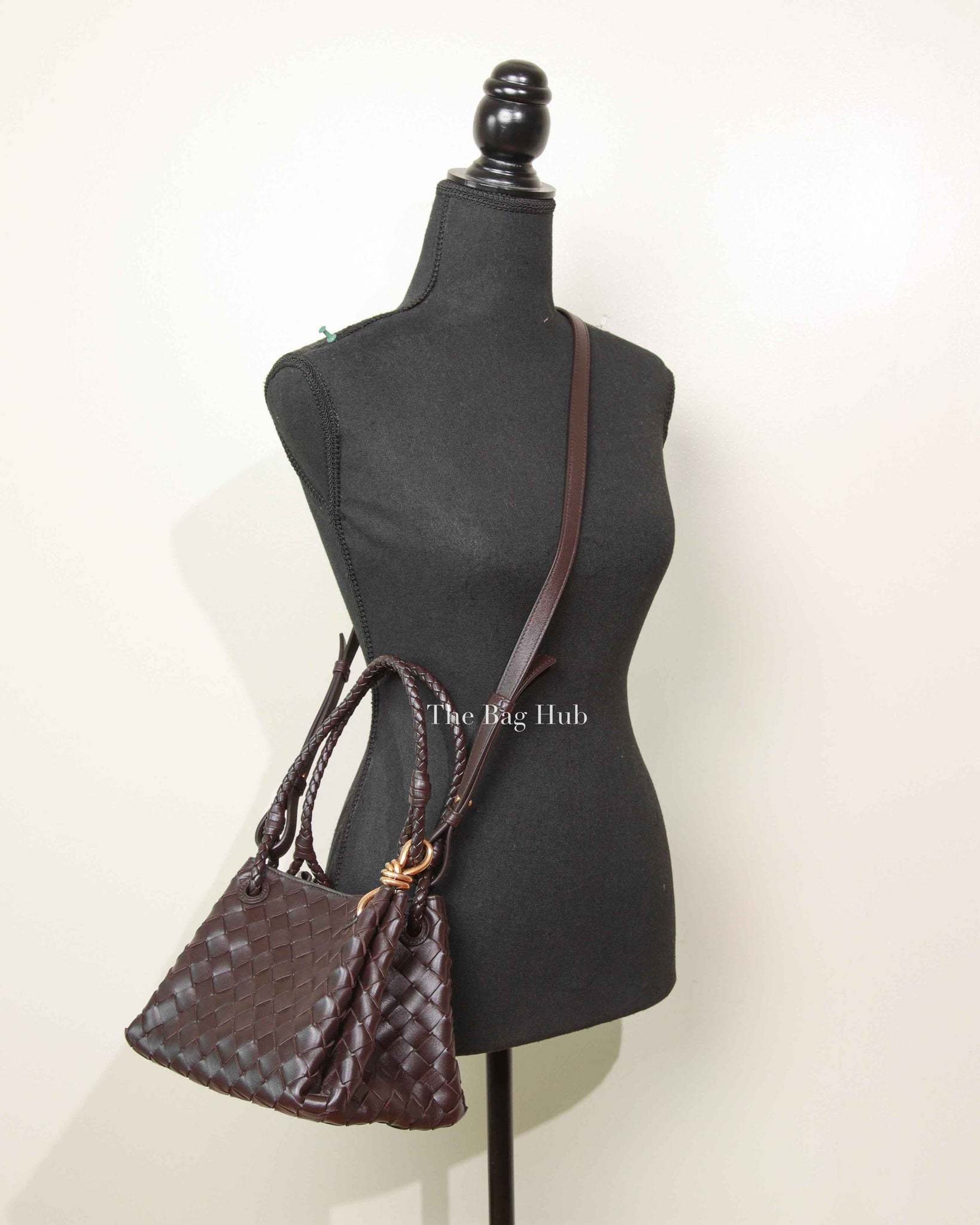 Bottega Veneta Fondant Nappa Intrecciato Small Parachute Bag
