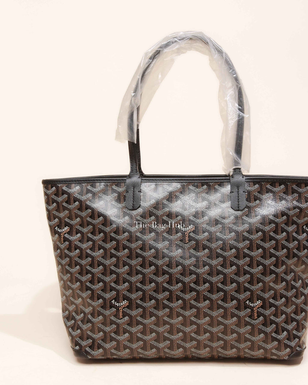 Goyard Black Canvas Artois PM Tote Bag