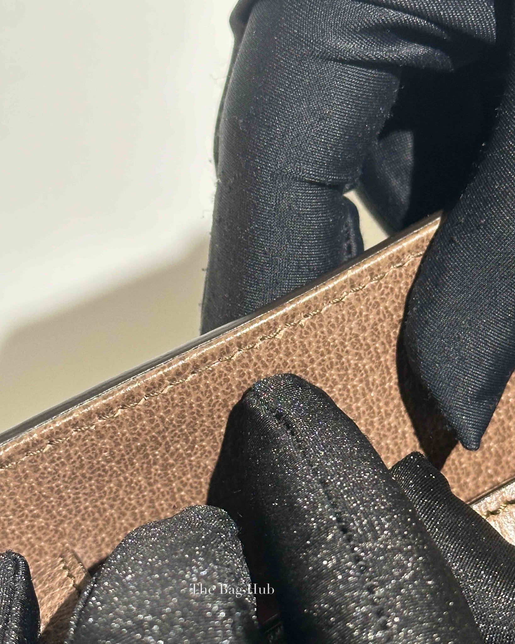 Gucci Brown Monogram Canvas Ophidia GG Supreme Medium Tote Bag