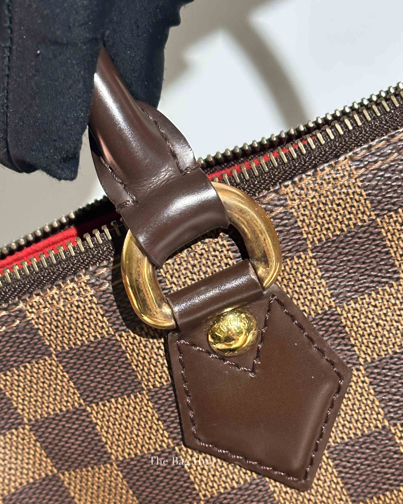 Louis Vuitton Damier Ebene Canvas Saleya PM Bag