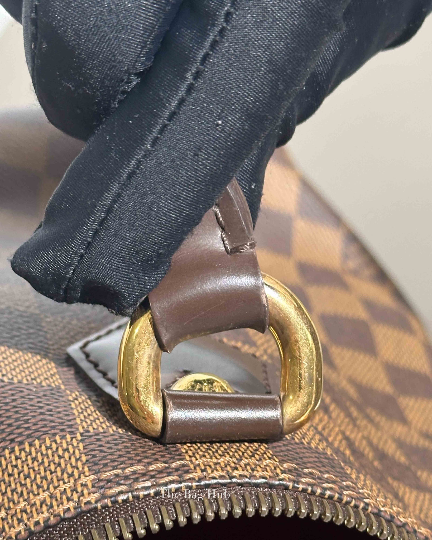 Louis Vuitton Damier Ebene Canvas Saleya PM Bag