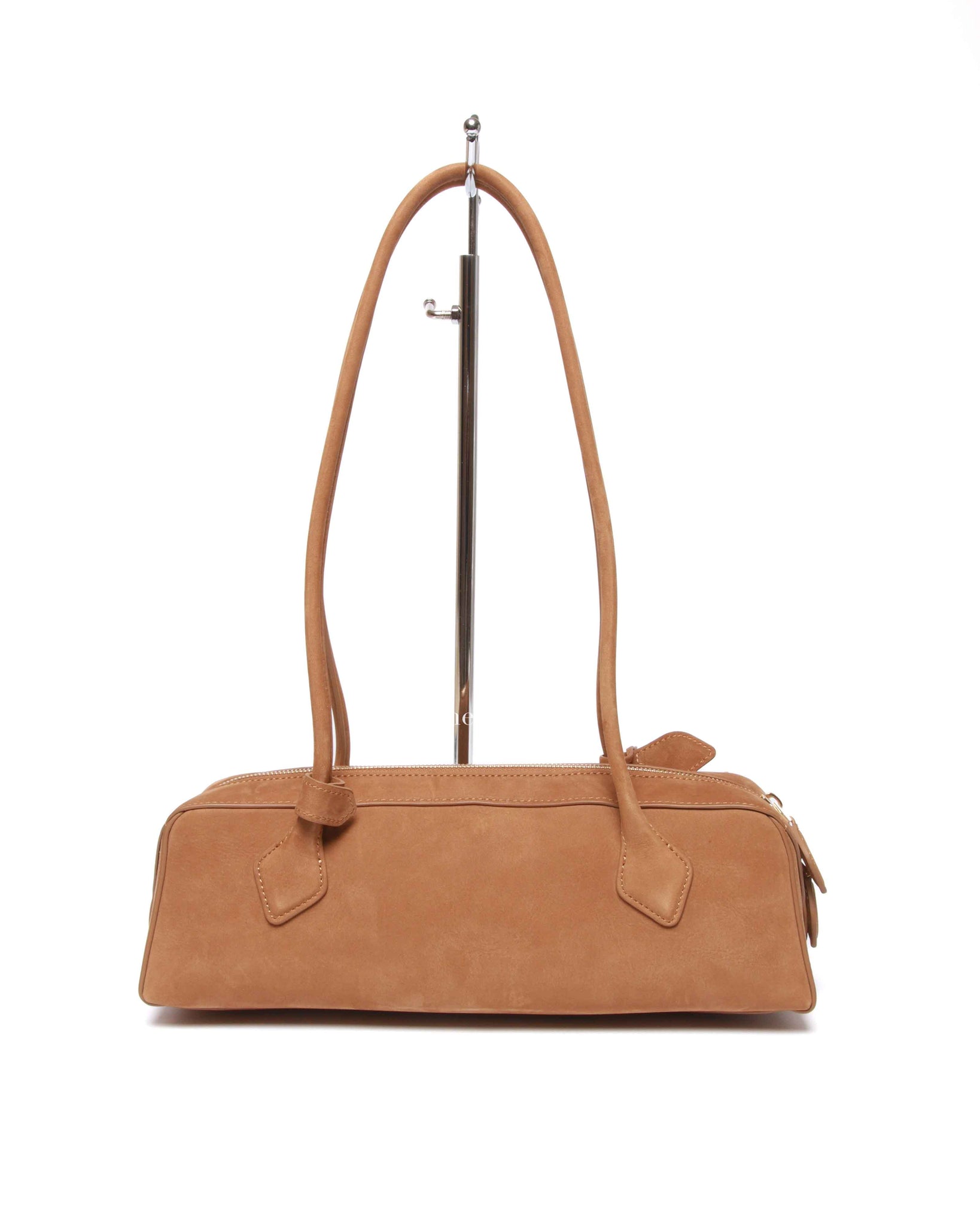 Alaia Brown Suede Goatskin Le Teckel Bag