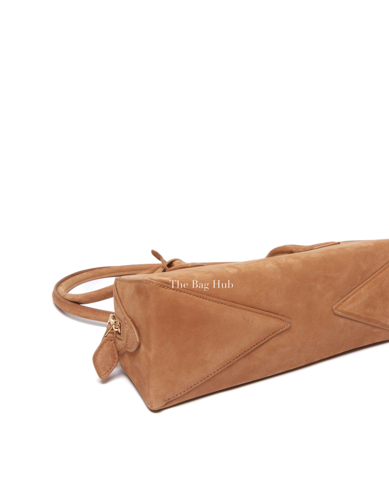 Alaia Brown Suede Goatskin Le Teckel Bag
