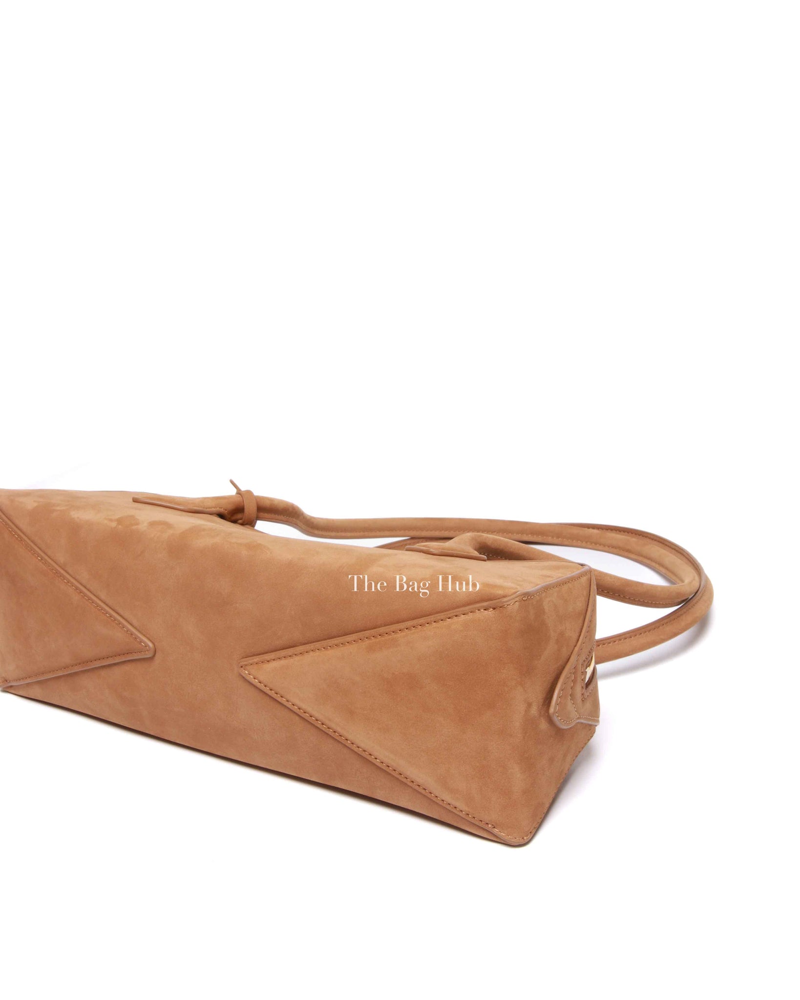 Alaia Brown Suede Goatskin Le Teckel Bag