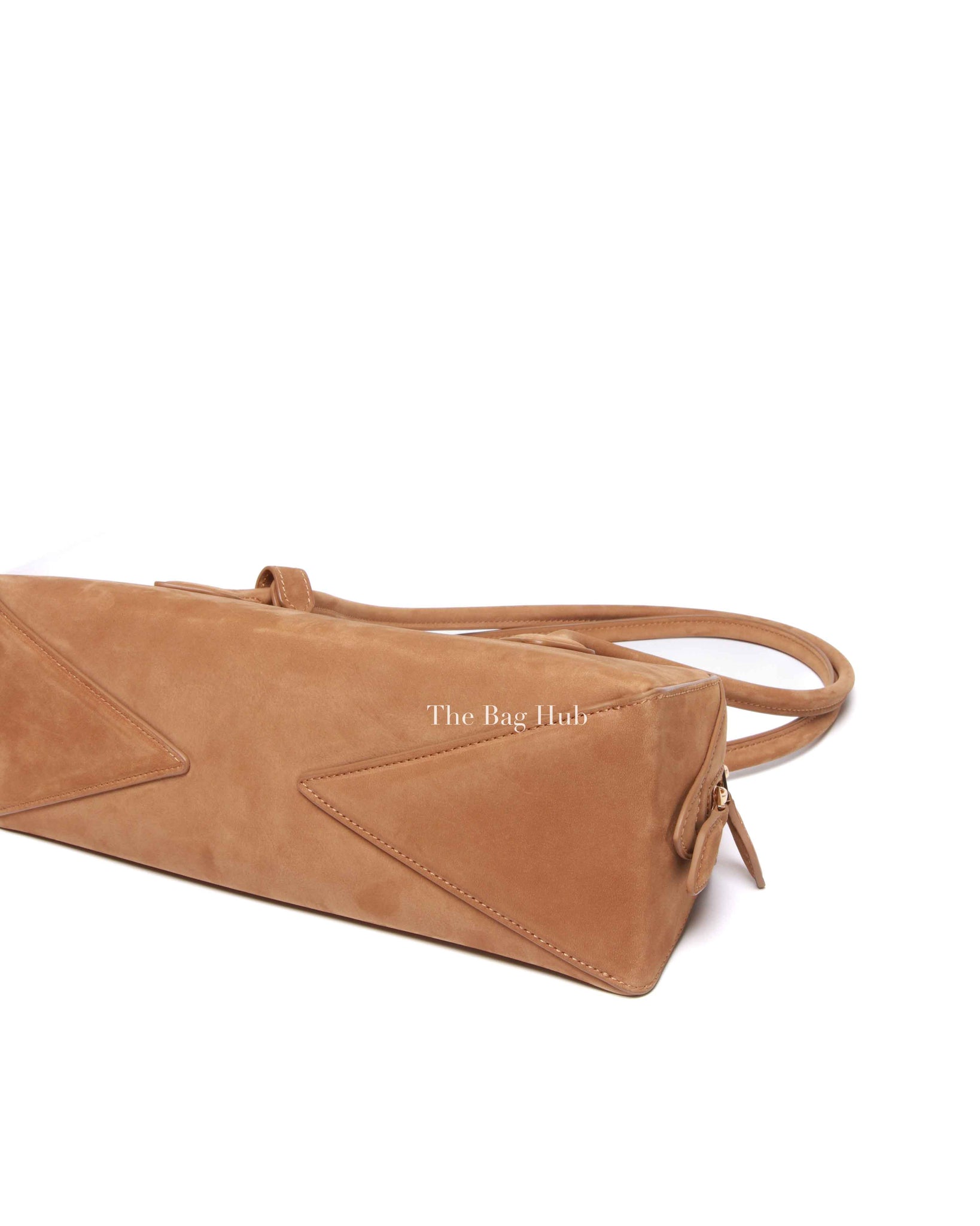 Alaia Brown Suede Goatskin Le Teckel Bag