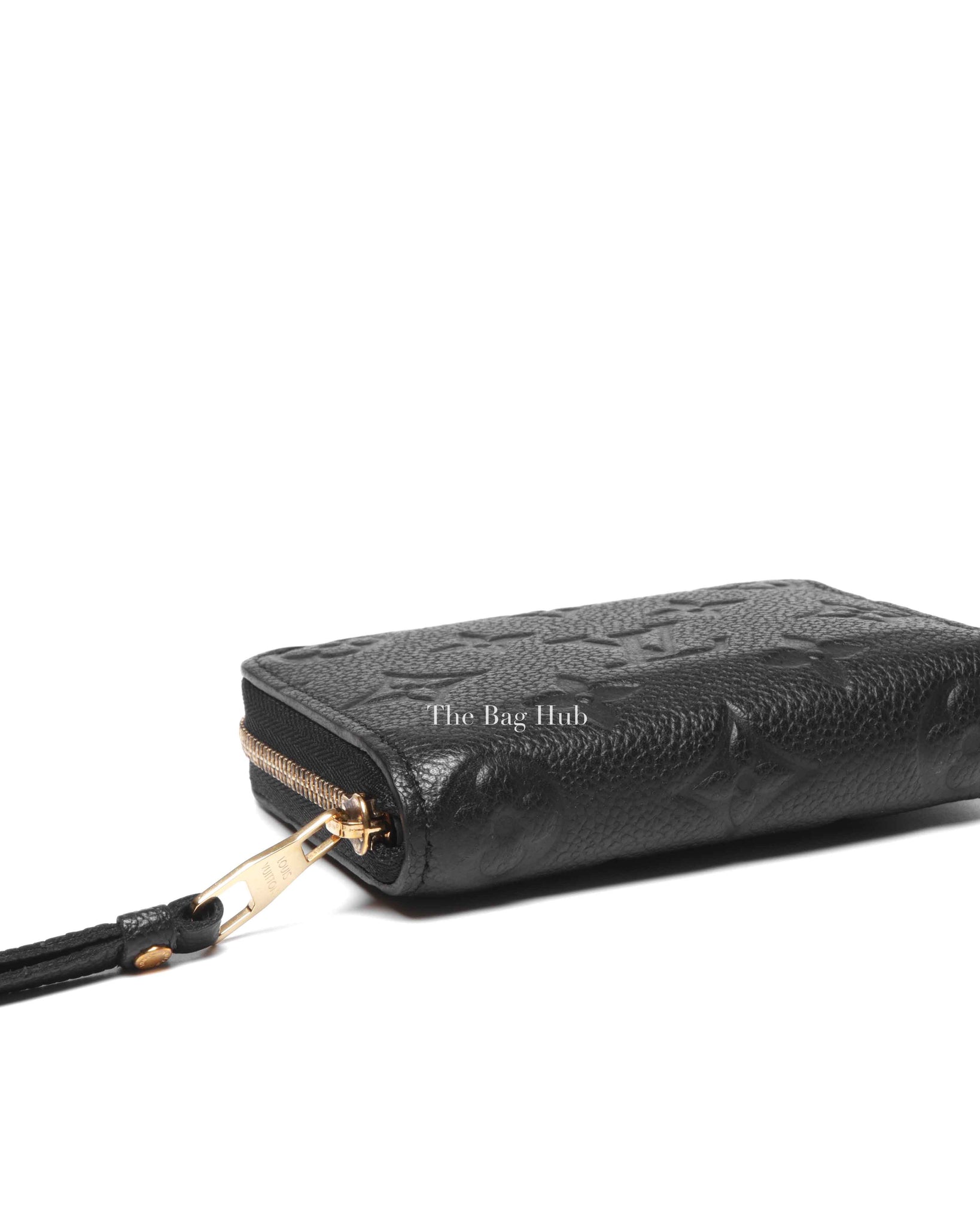 Louis Vuitton Black Monogram Empreinte Leather Zippy Coin Purse