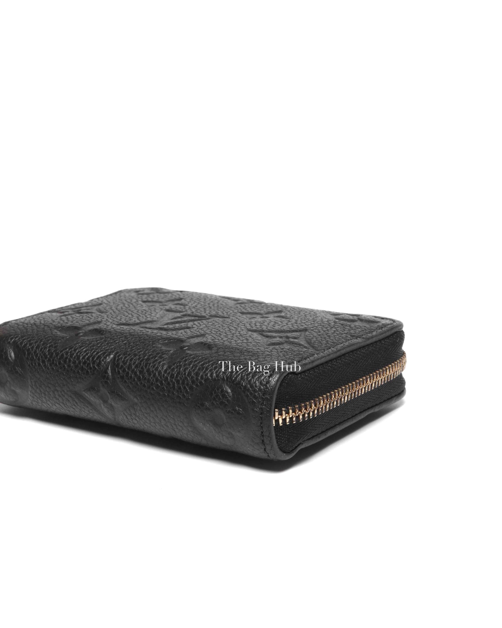 Louis Vuitton Black Monogram Empreinte Leather Zippy Coin Purse