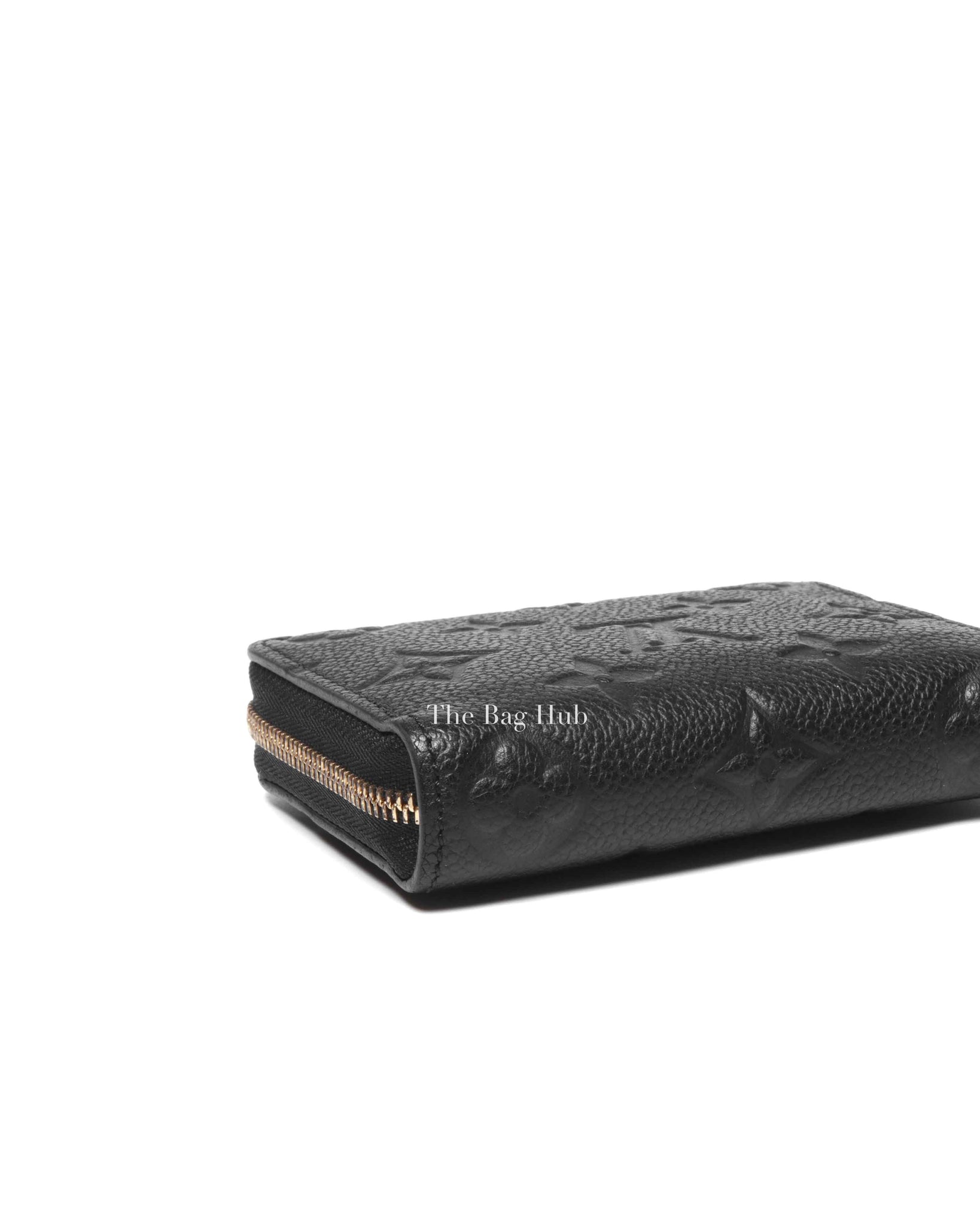 Louis Vuitton Black Monogram Empreinte Leather Zippy Coin Purse