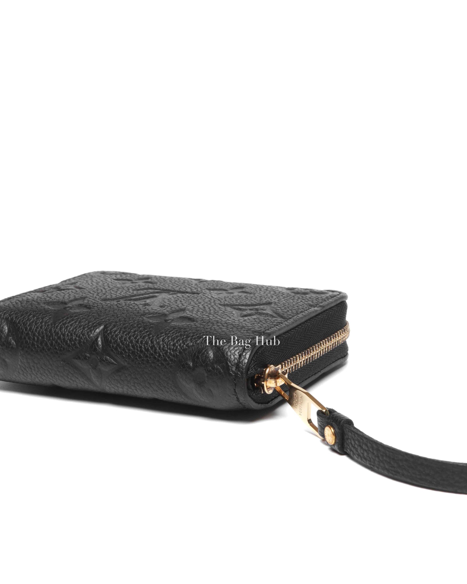 Louis Vuitton Black Monogram Empreinte Leather Zippy Coin Purse