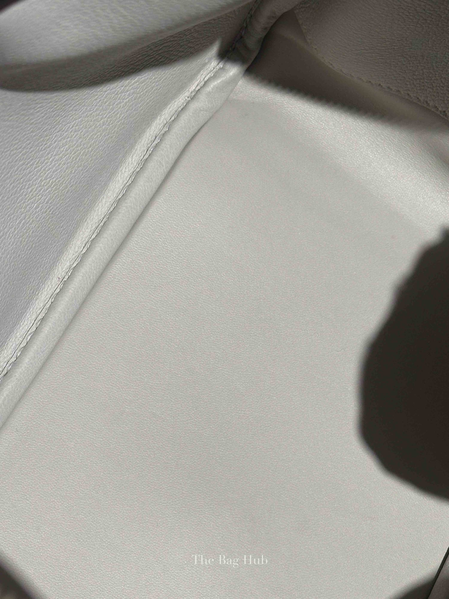 Hermes Gris Perle Evercolor Lindy 30 Bag PHW