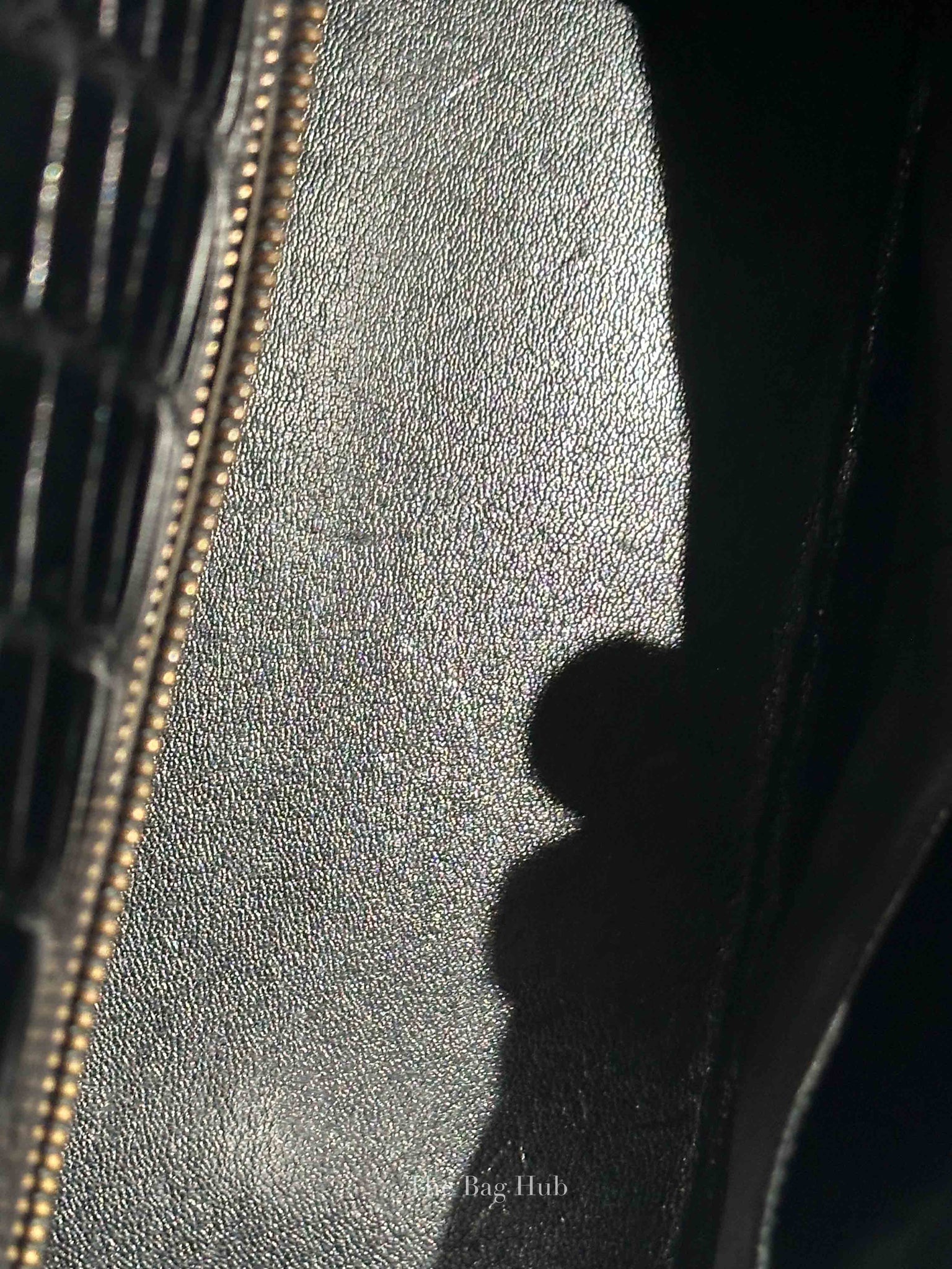 Hermes Black Porosus Crocodile Kelly 28 Bag GHW w/o Strap