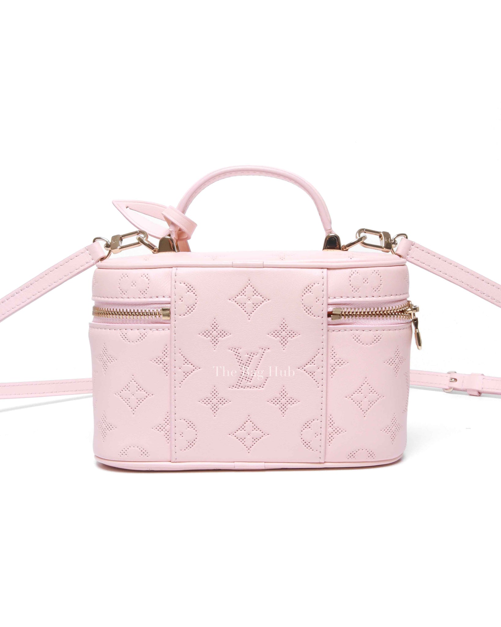 Louis Vuitton Rose Jasmine Pink Leather Vanity Pouch