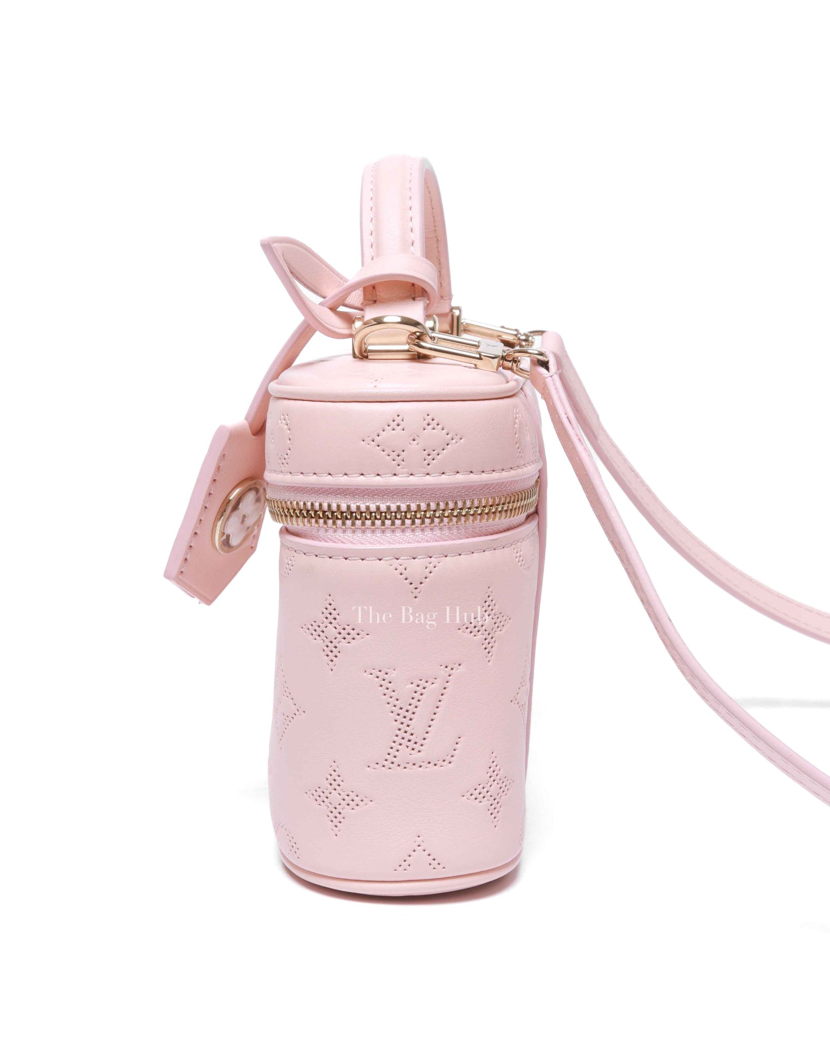 Louis Vuitton Rose Jasmine Pink Leather Vanity Pouch