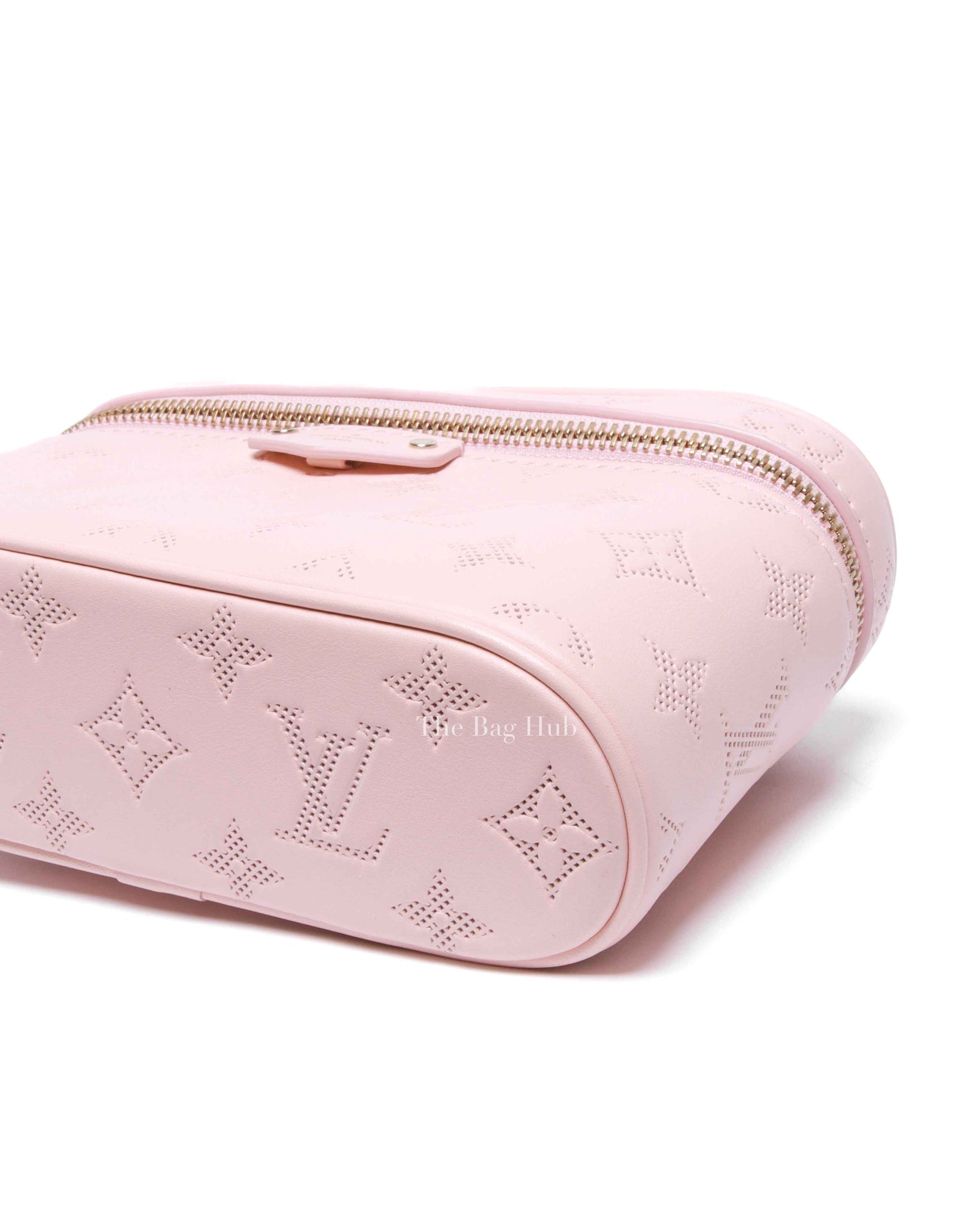 Louis Vuitton Rose Jasmine Pink Leather Vanity Pouch
