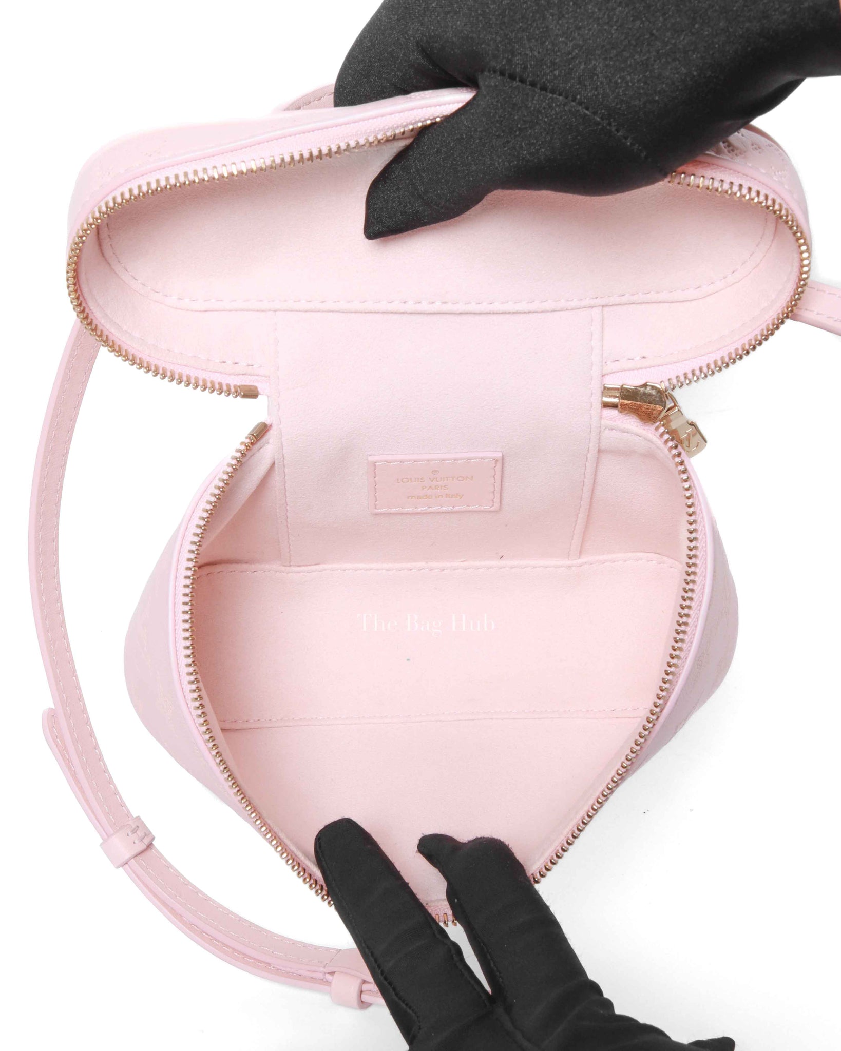 Louis Vuitton Rose Jasmine Pink Leather Vanity Pouch