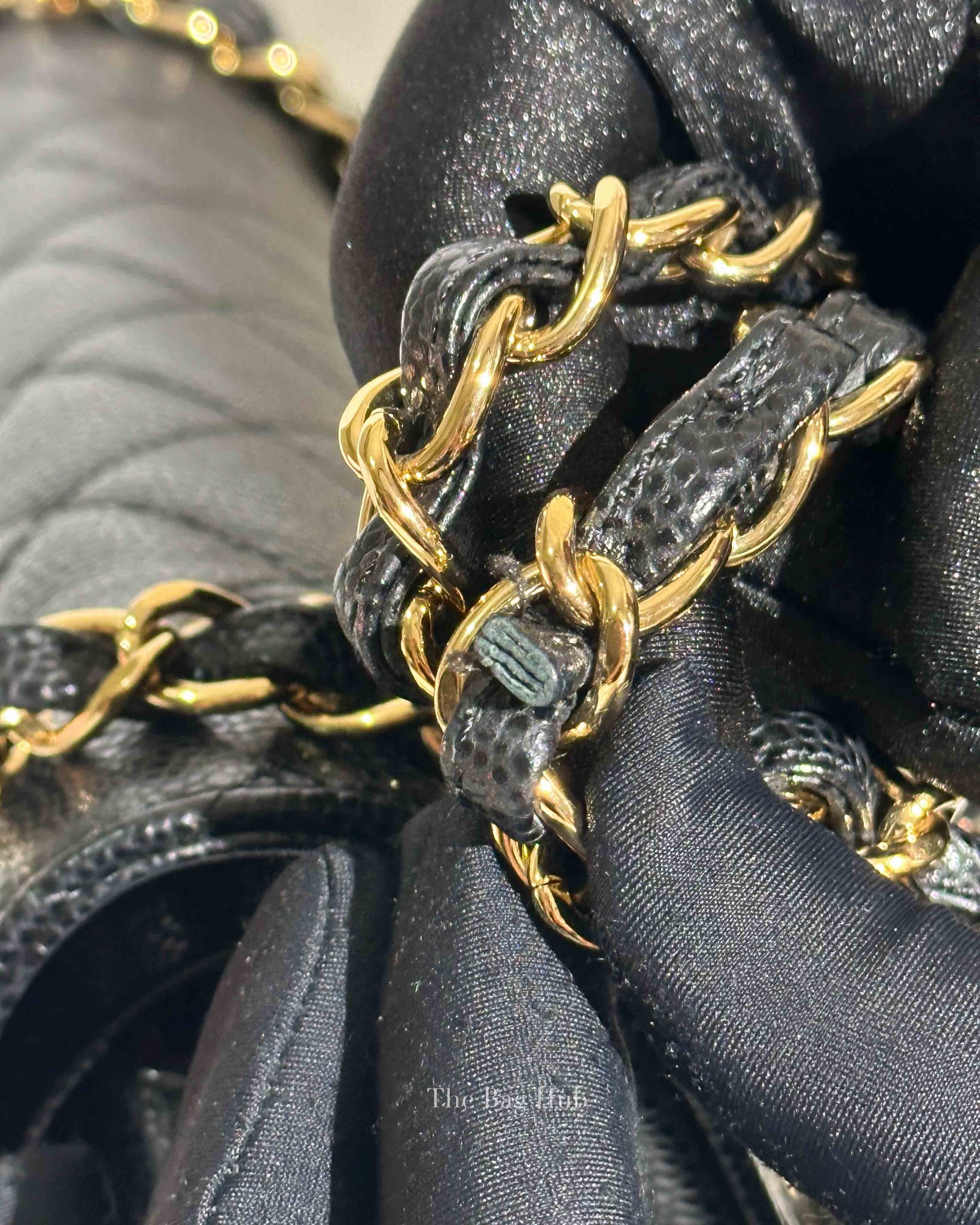 Chanel Black Quilted Caviar Large Classic Double Flap Bag GHW