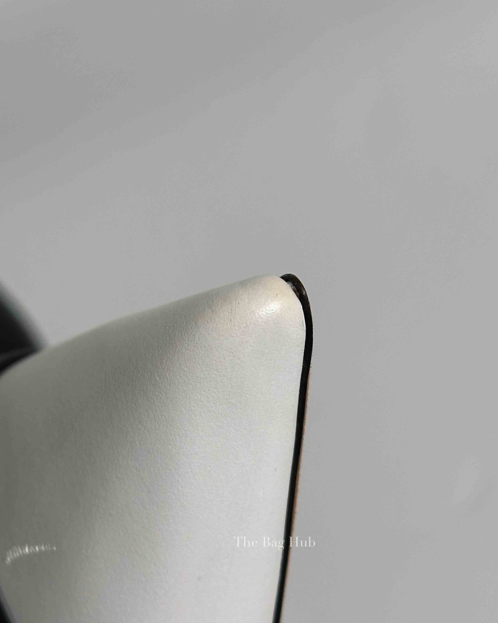 Givenchy Black/White Calfskin Graphic Ankle Strap Ballerina Flats Size 38