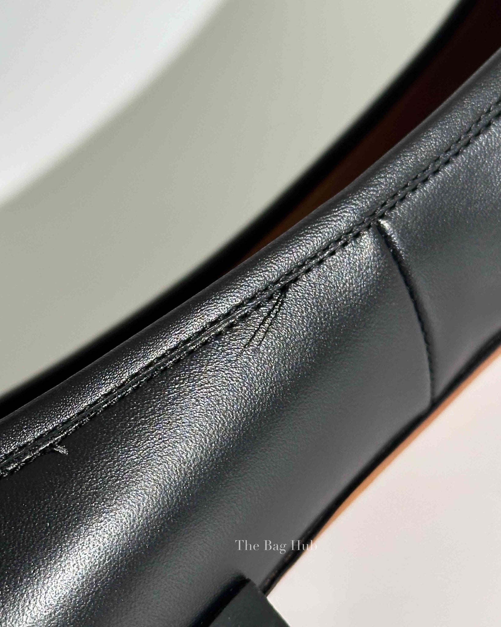 Givenchy Black/White Calfskin Graphic Ankle Strap Ballerina Flats Size 38