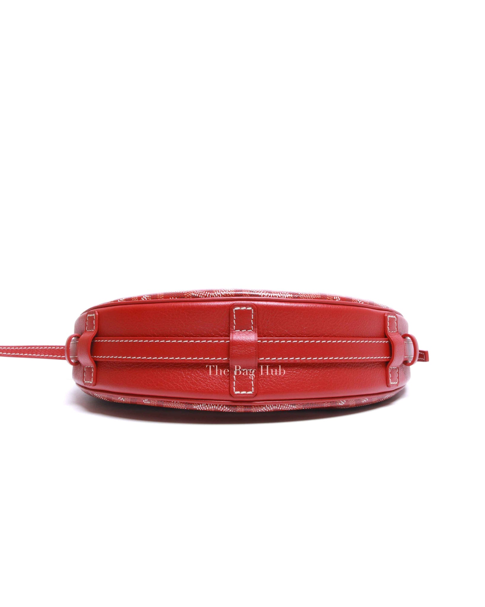 Goyard Red Canvas Hirondelle Hand Bag