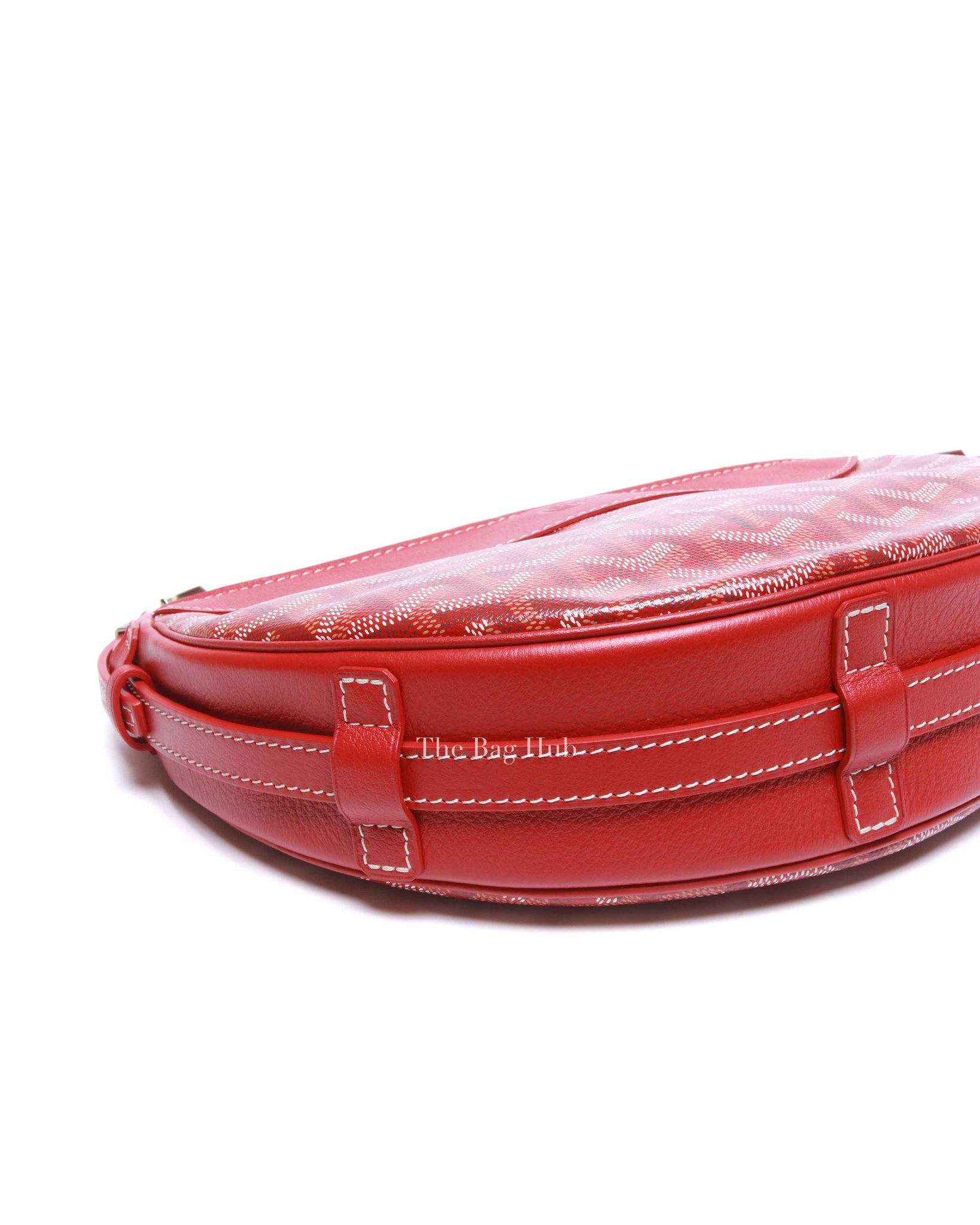 Goyard Red Canvas Hirondelle Hand Bag