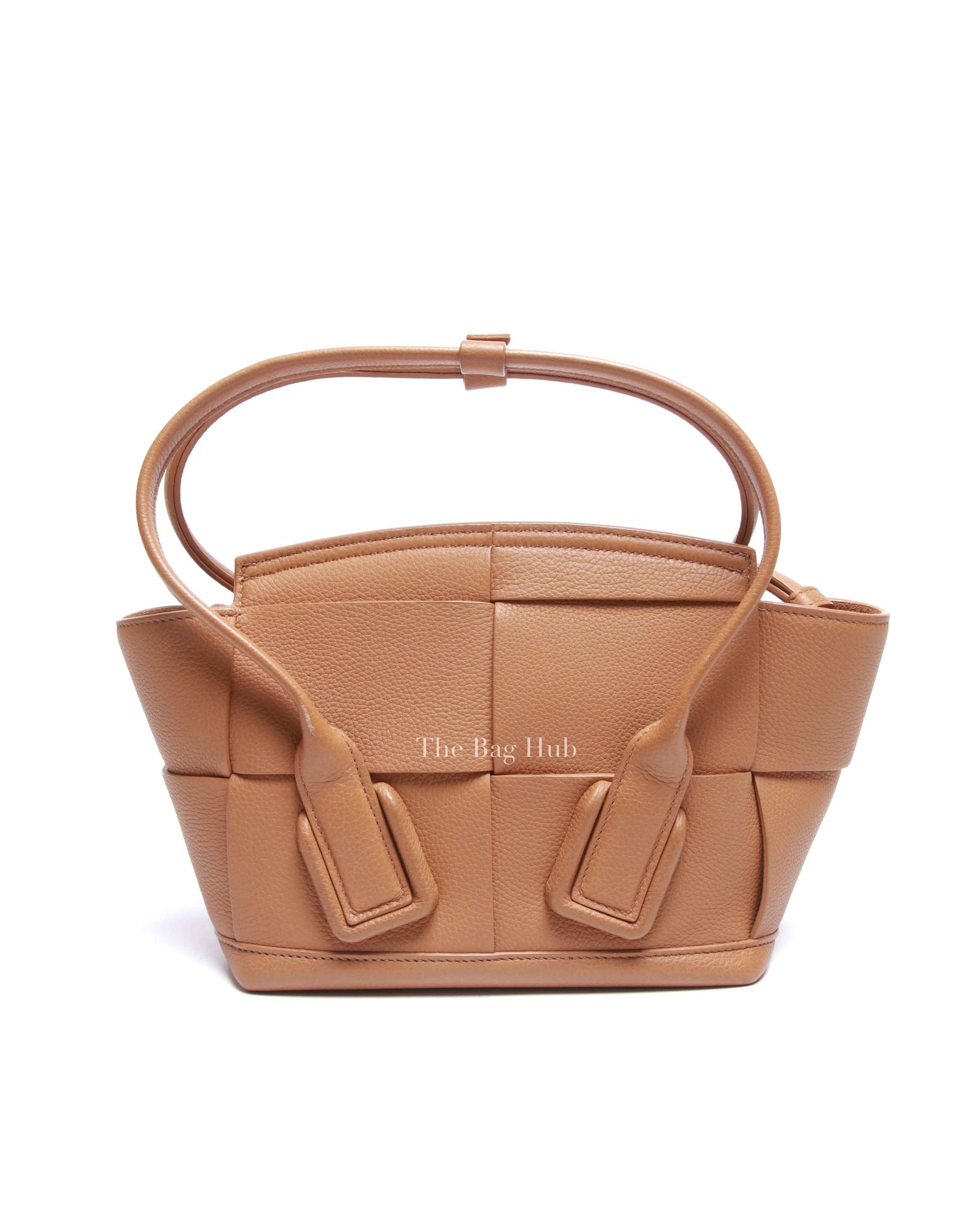 Bottega Veneta Tan Leather Mini Arco Bag