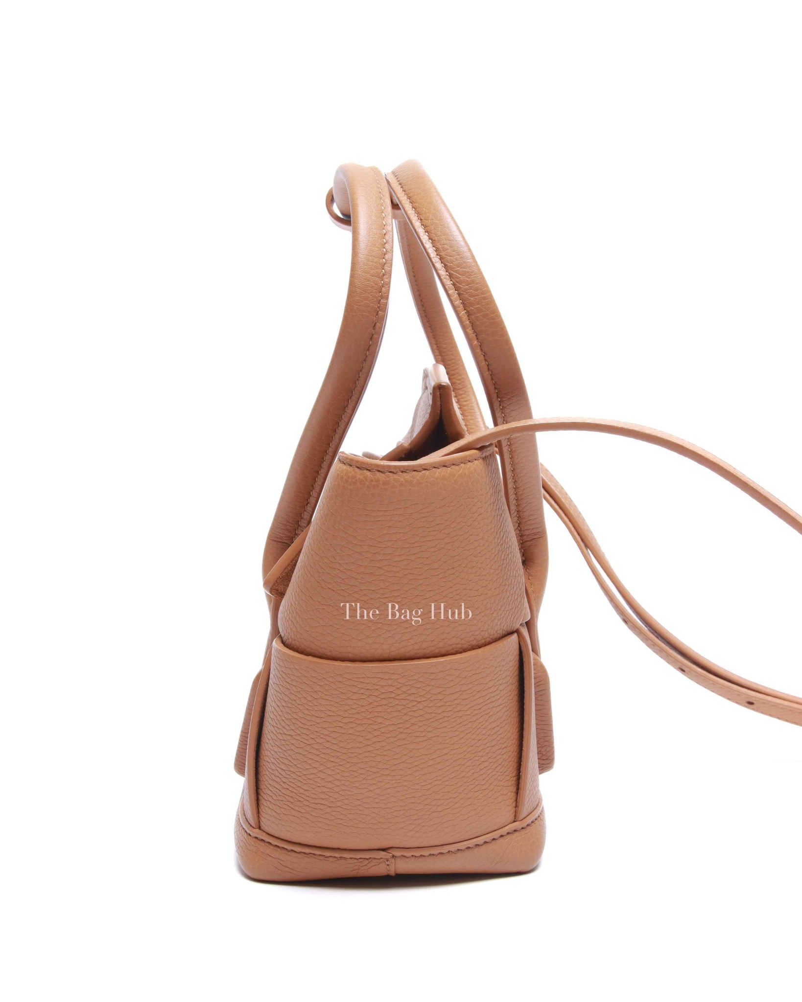 Bottega Veneta Tan Leather Mini Arco Bag