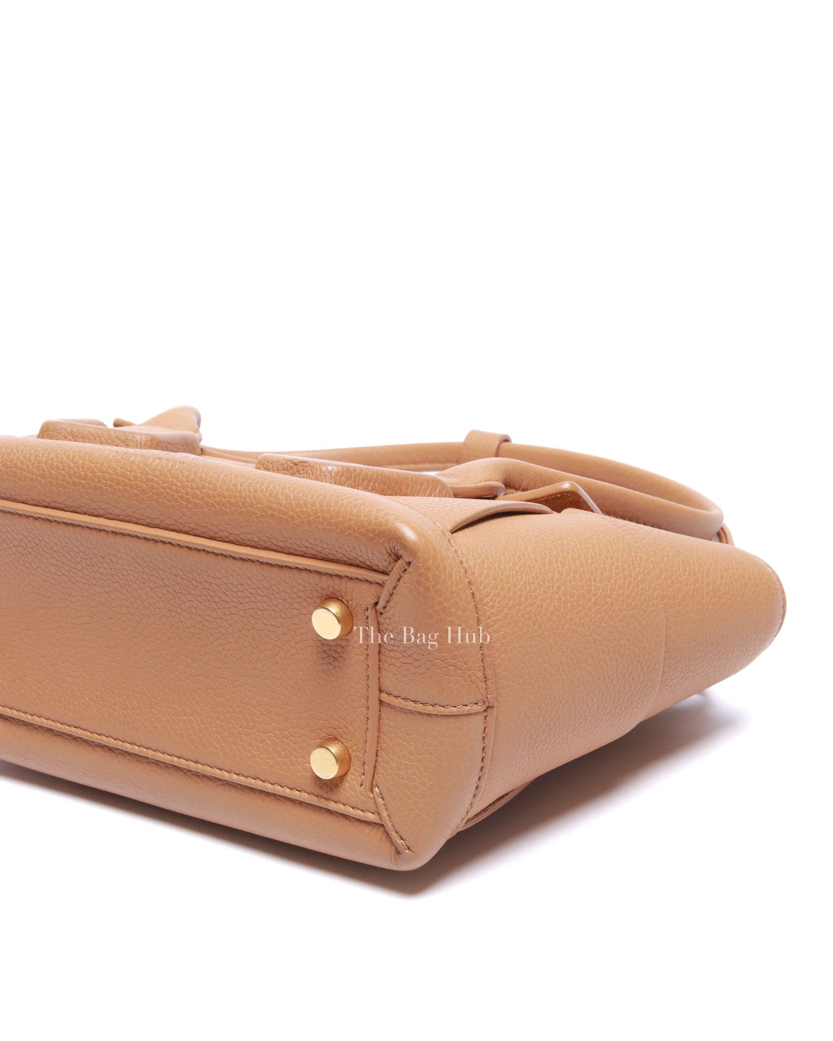 Bottega Veneta Tan Leather Mini Arco Bag