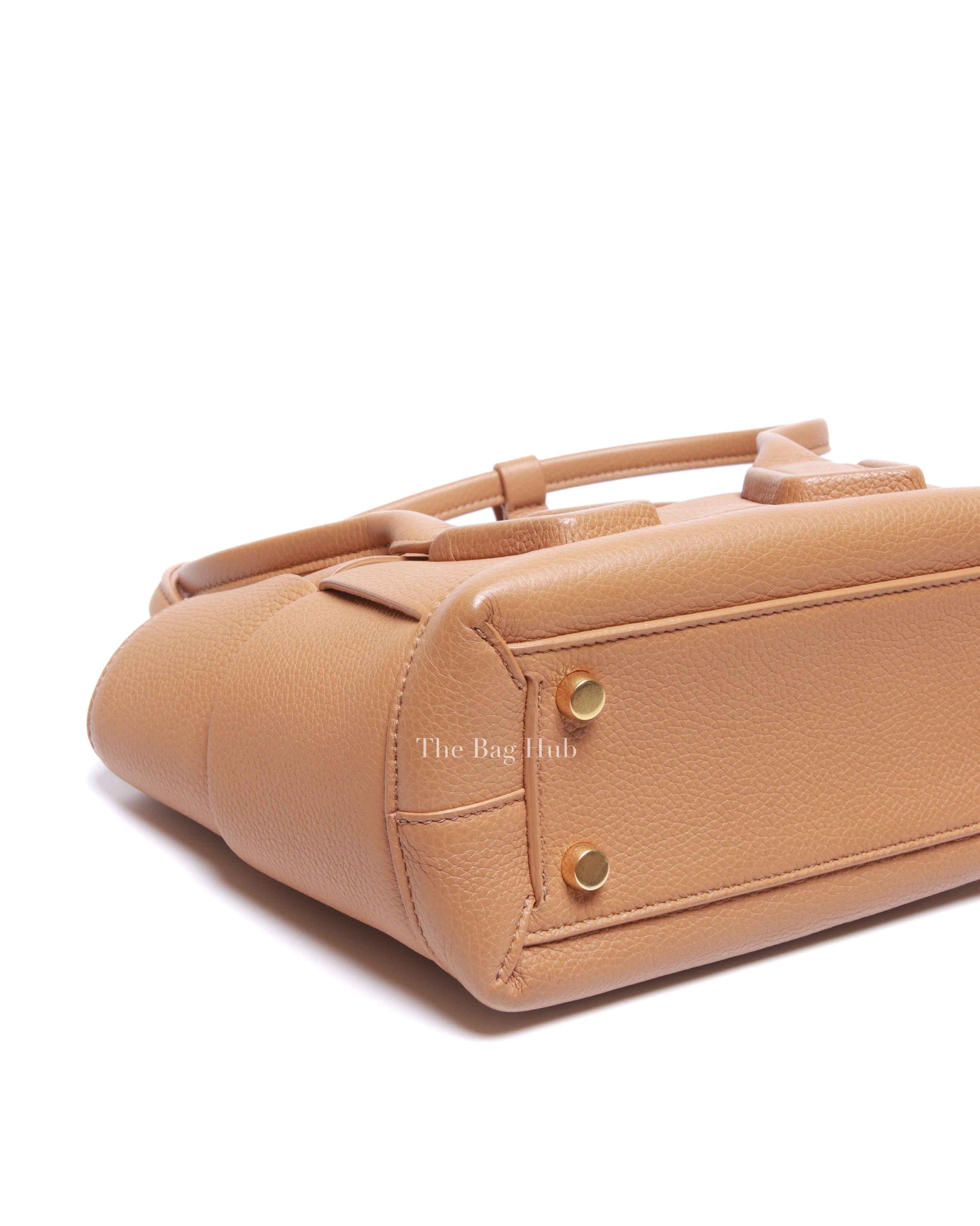 Bottega Veneta Tan Leather Mini Arco Bag