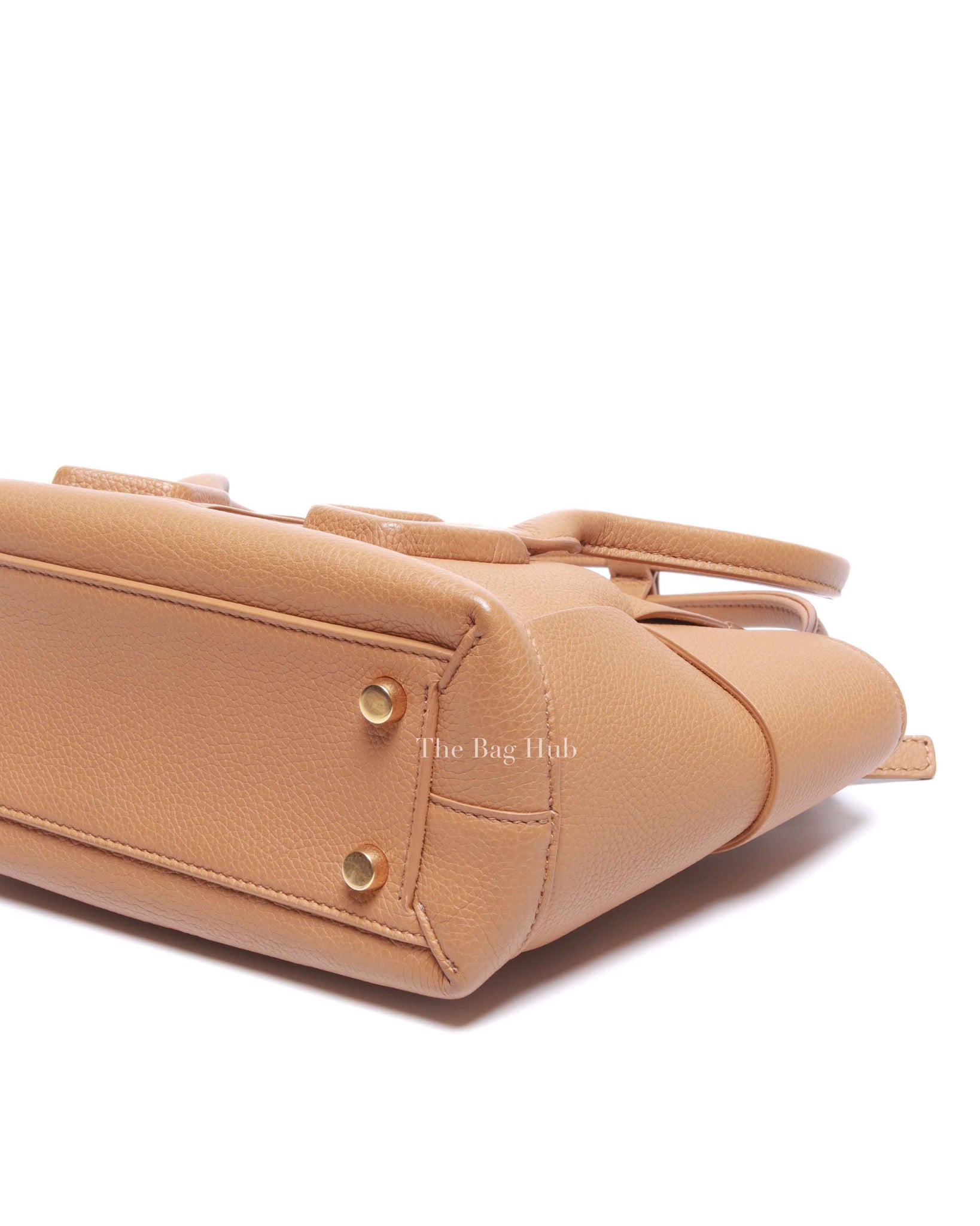 Bottega Veneta Tan Leather Mini Arco Bag