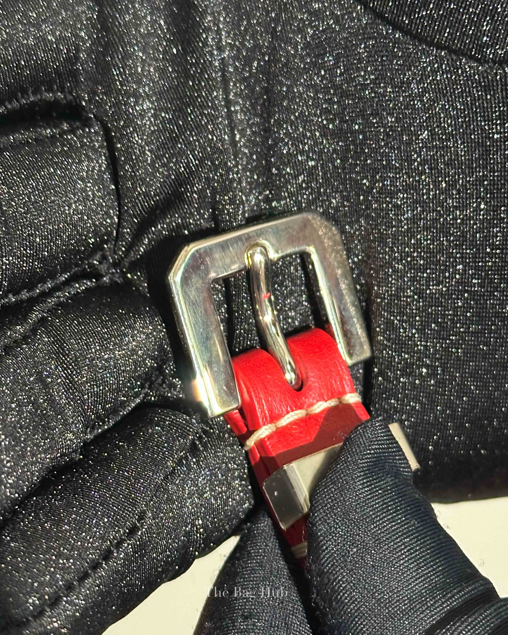 Goyard Red Canvas Hirondelle Hand Bag