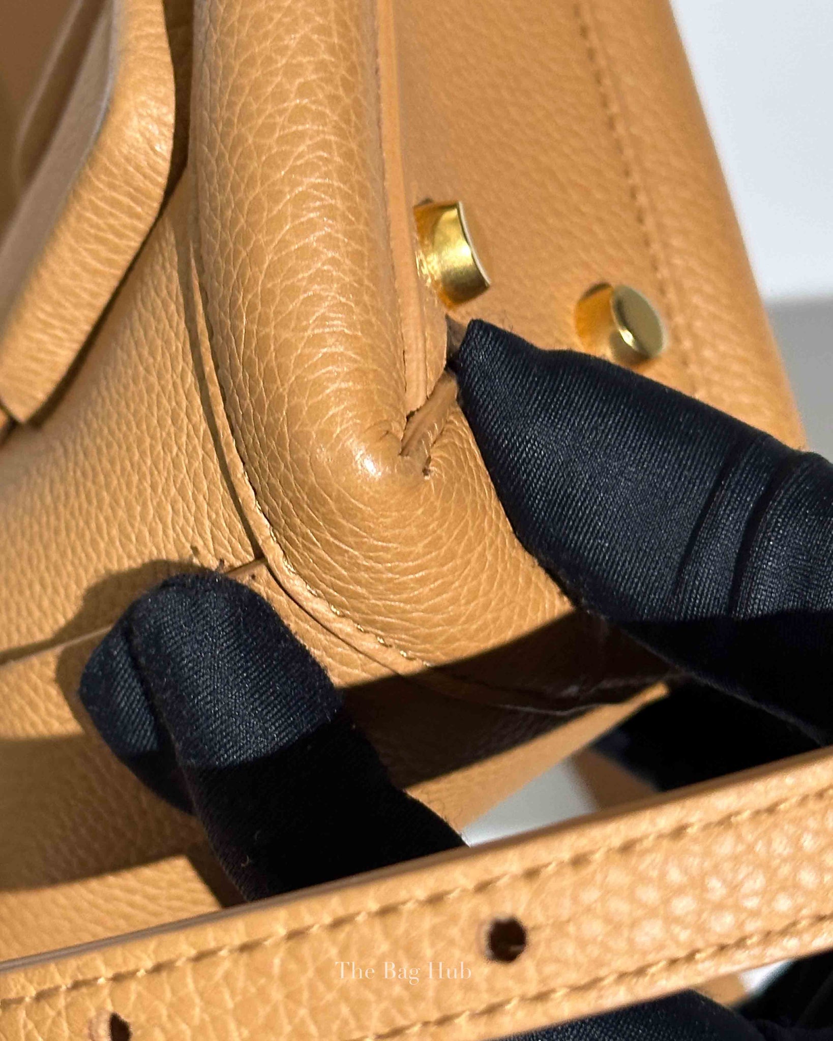 Bottega Veneta Tan Leather Mini Arco Bag