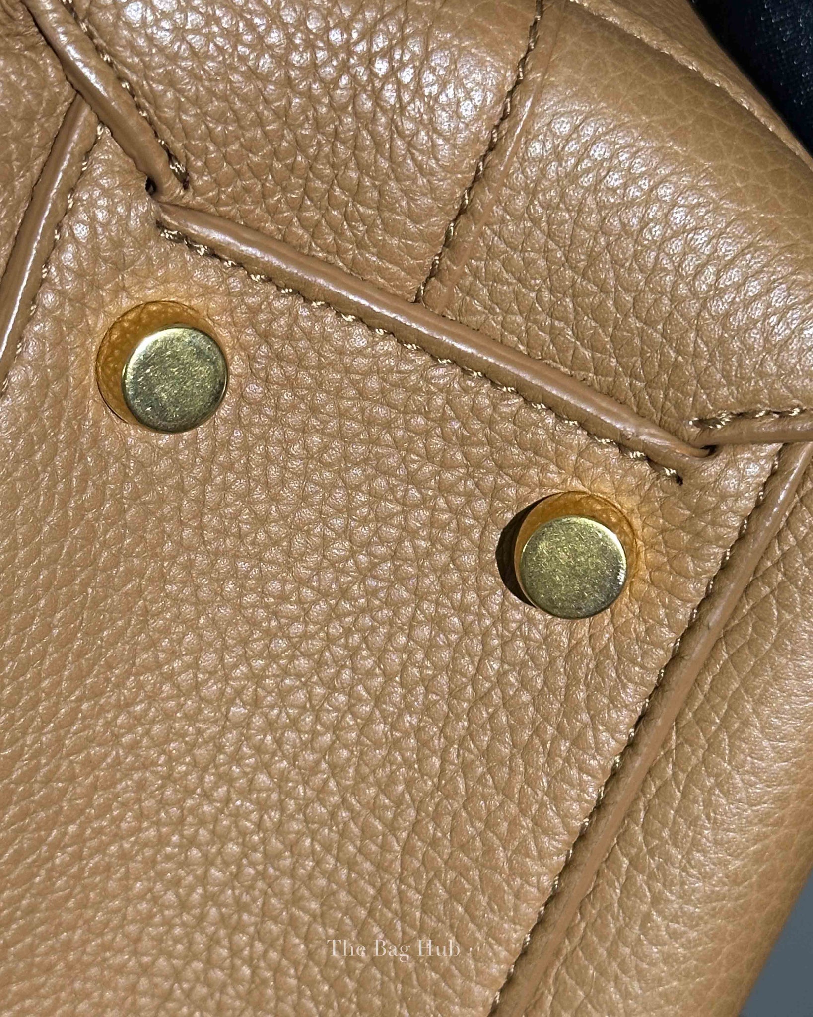 Bottega Veneta Tan Leather Mini Arco Bag