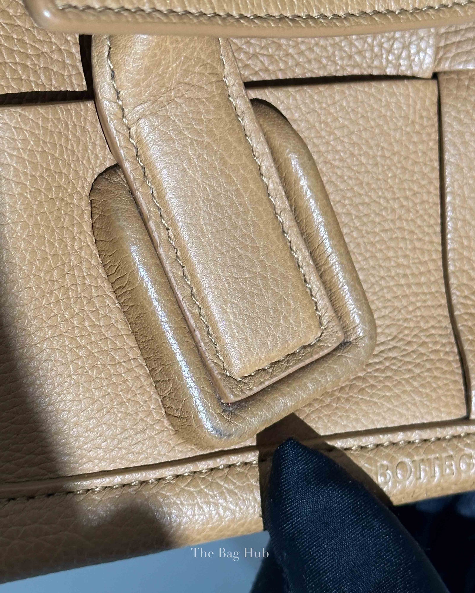 Bottega Veneta Tan Leather Mini Arco Bag