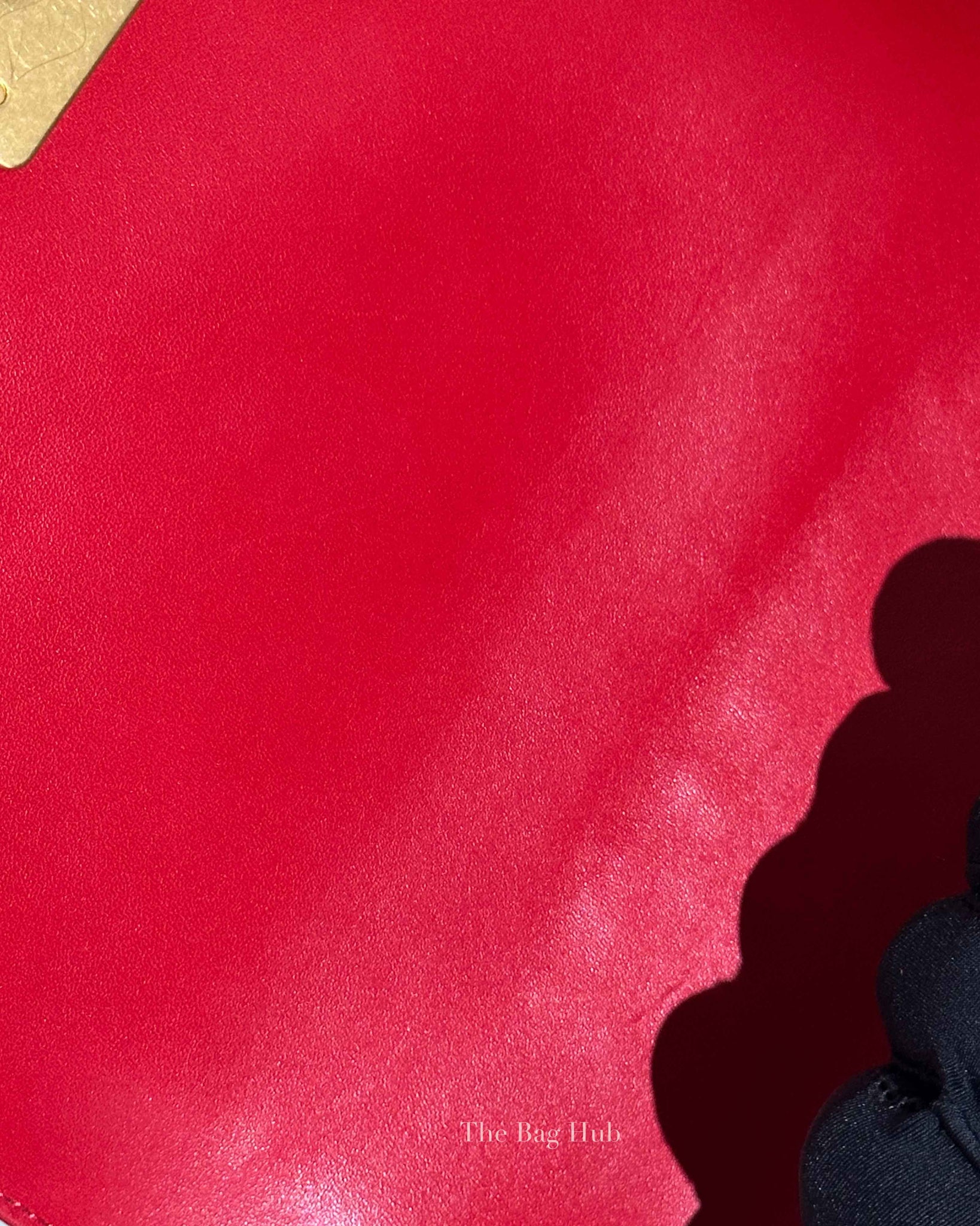 Chanel Red Calfskin Quilted Medium Le Boy Bag GHW