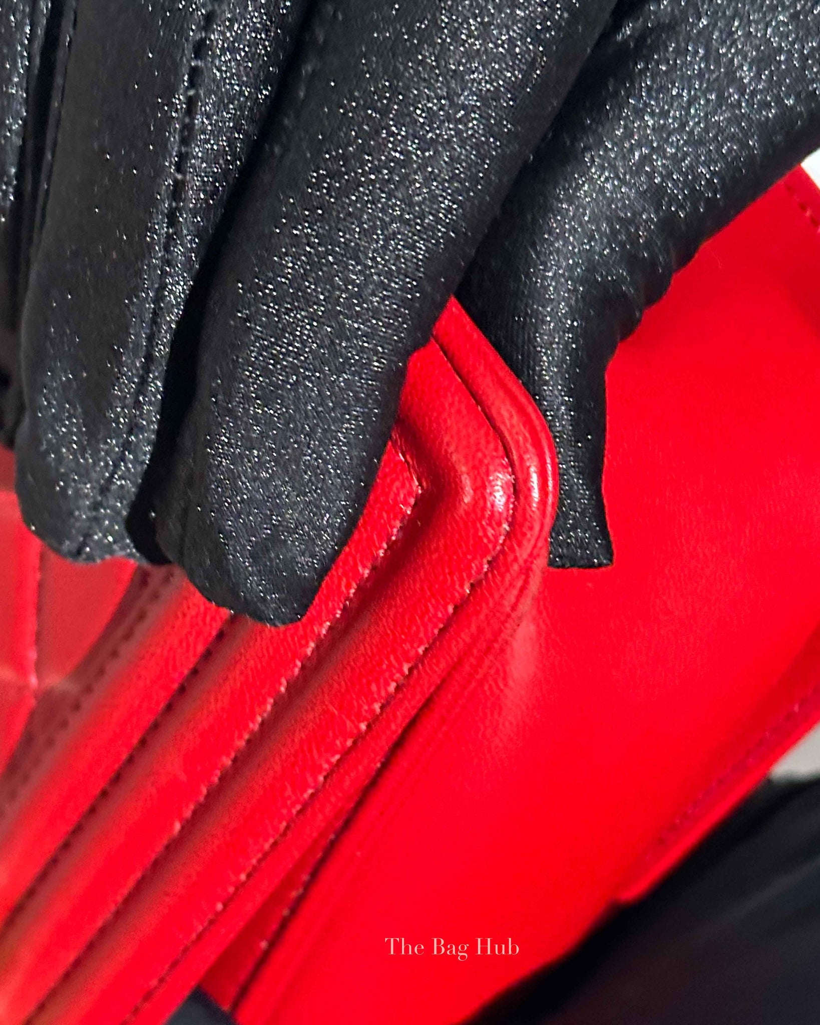 Chanel Red Calfskin Quilted Medium Le Boy Bag GHW