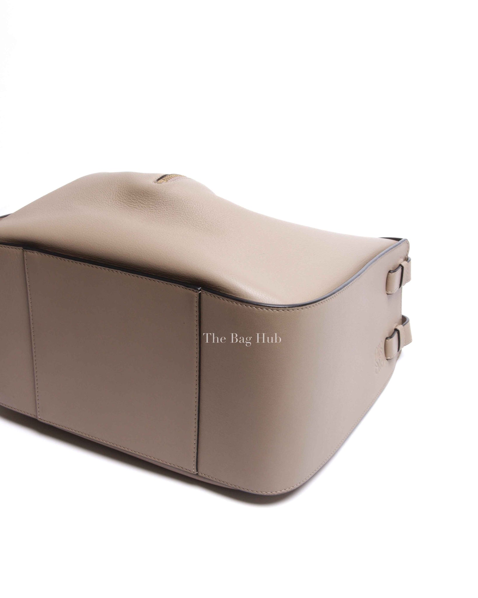 Loewe Sand Calfskin Leather Small Hammock Bag