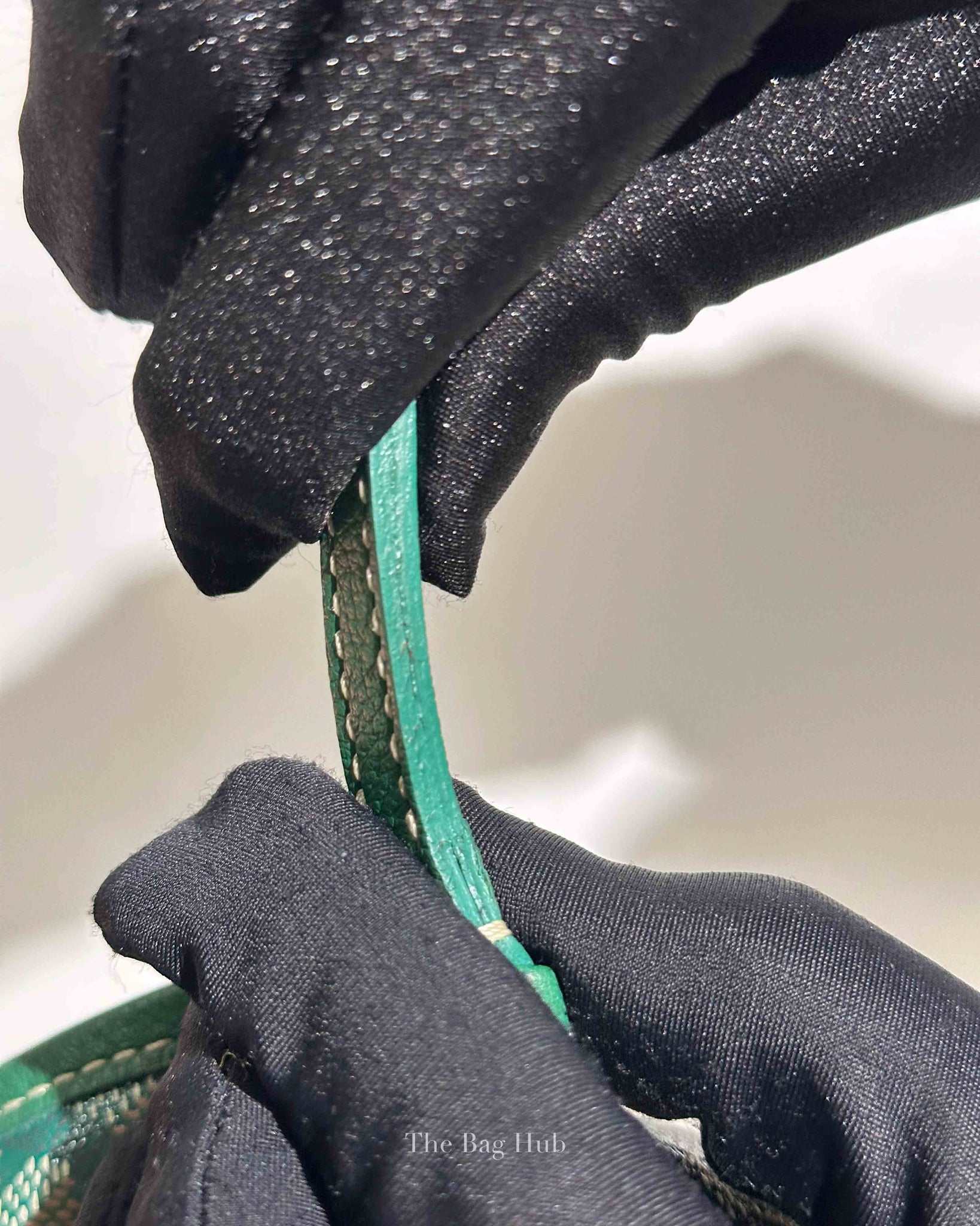 Goyard Green Goyardine Saint Louis GM Tote Bag