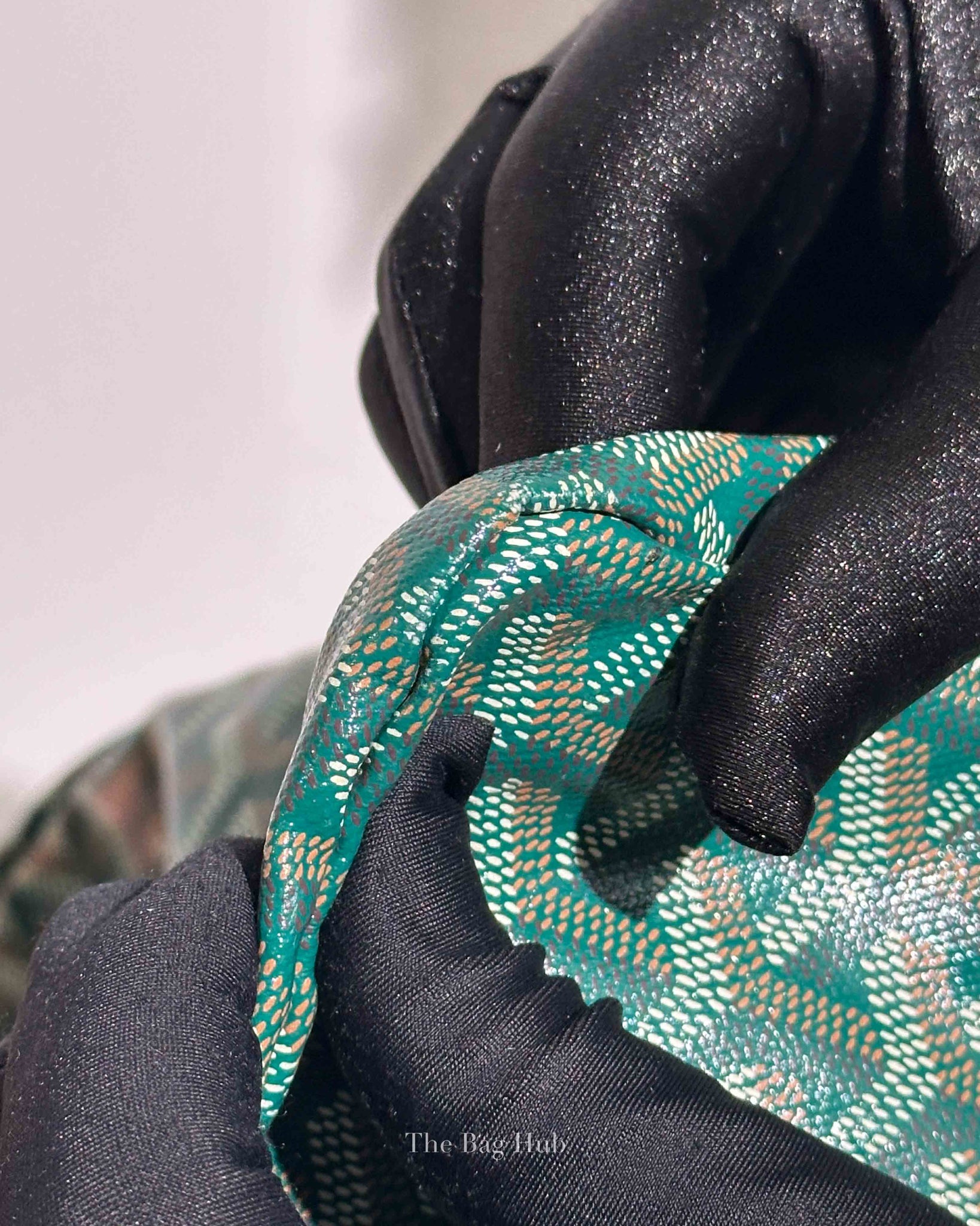 Goyard Green Goyardine Saint Louis GM Tote Bag