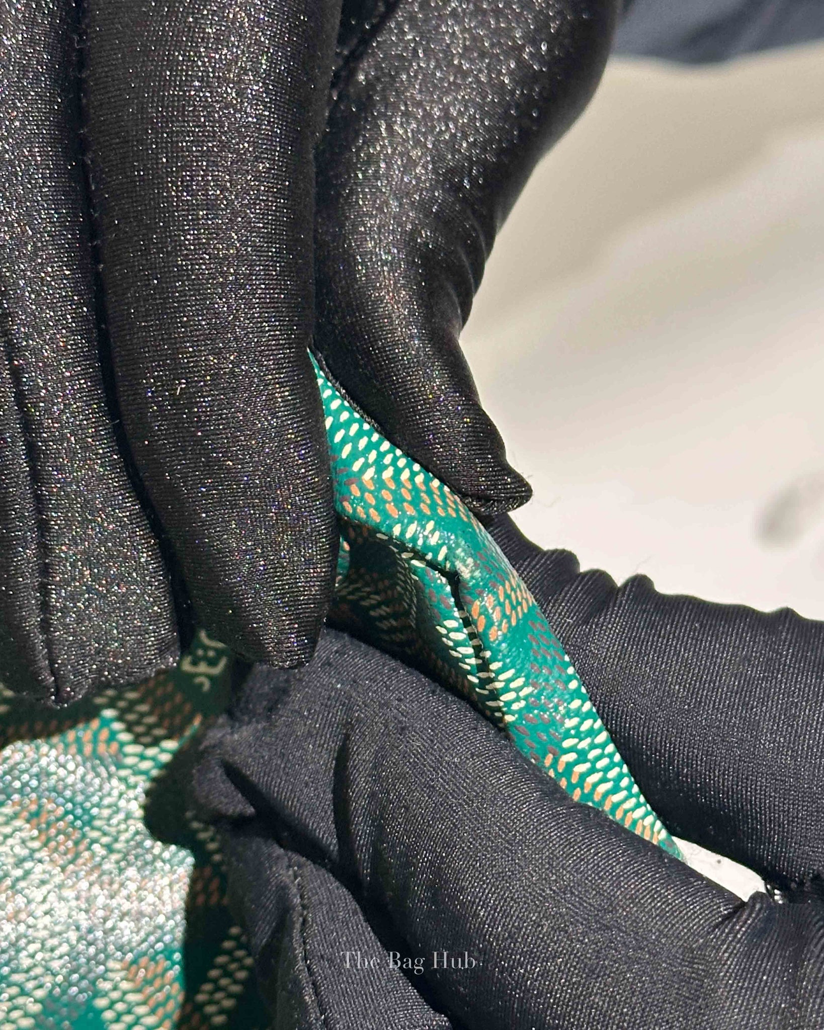 Goyard Green Goyardine Saint Louis GM Tote Bag