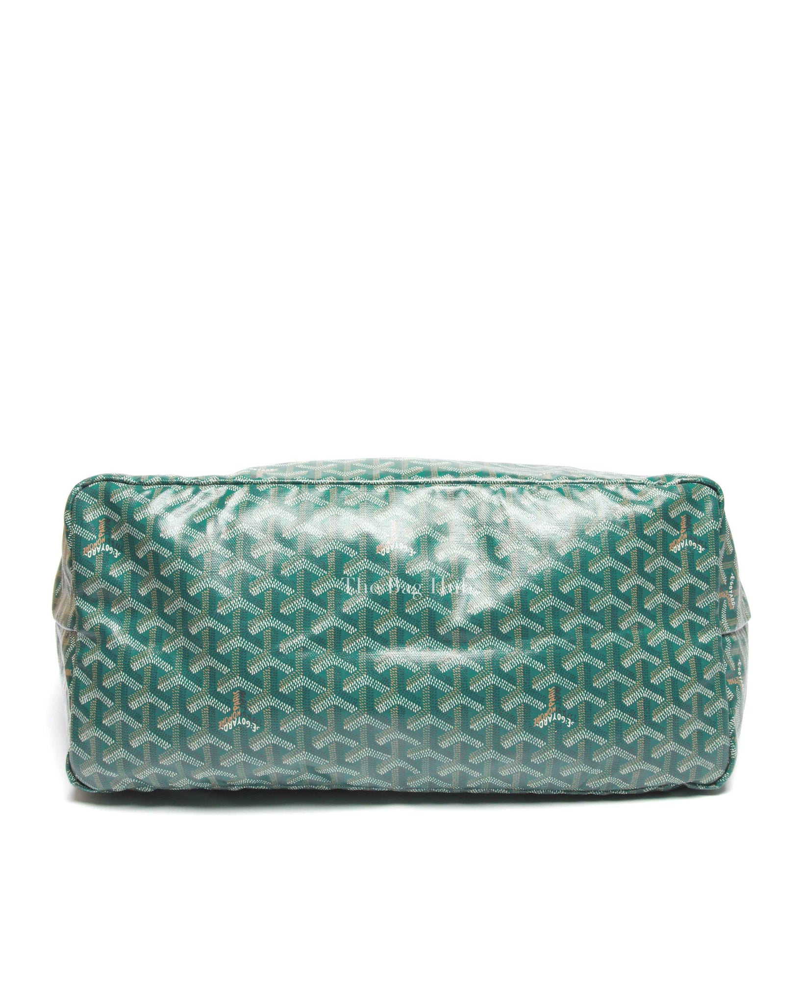 Goyard Green Goyardine Saint Louis GM Tote Bag