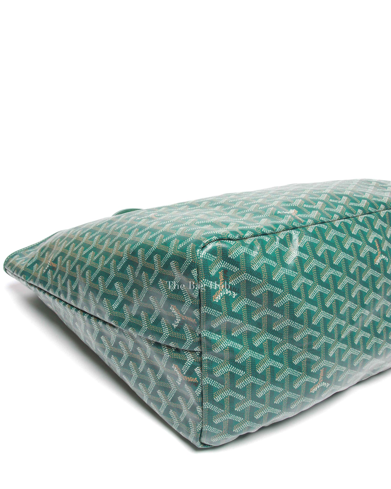 Goyard Green Goyardine Saint Louis GM Tote Bag