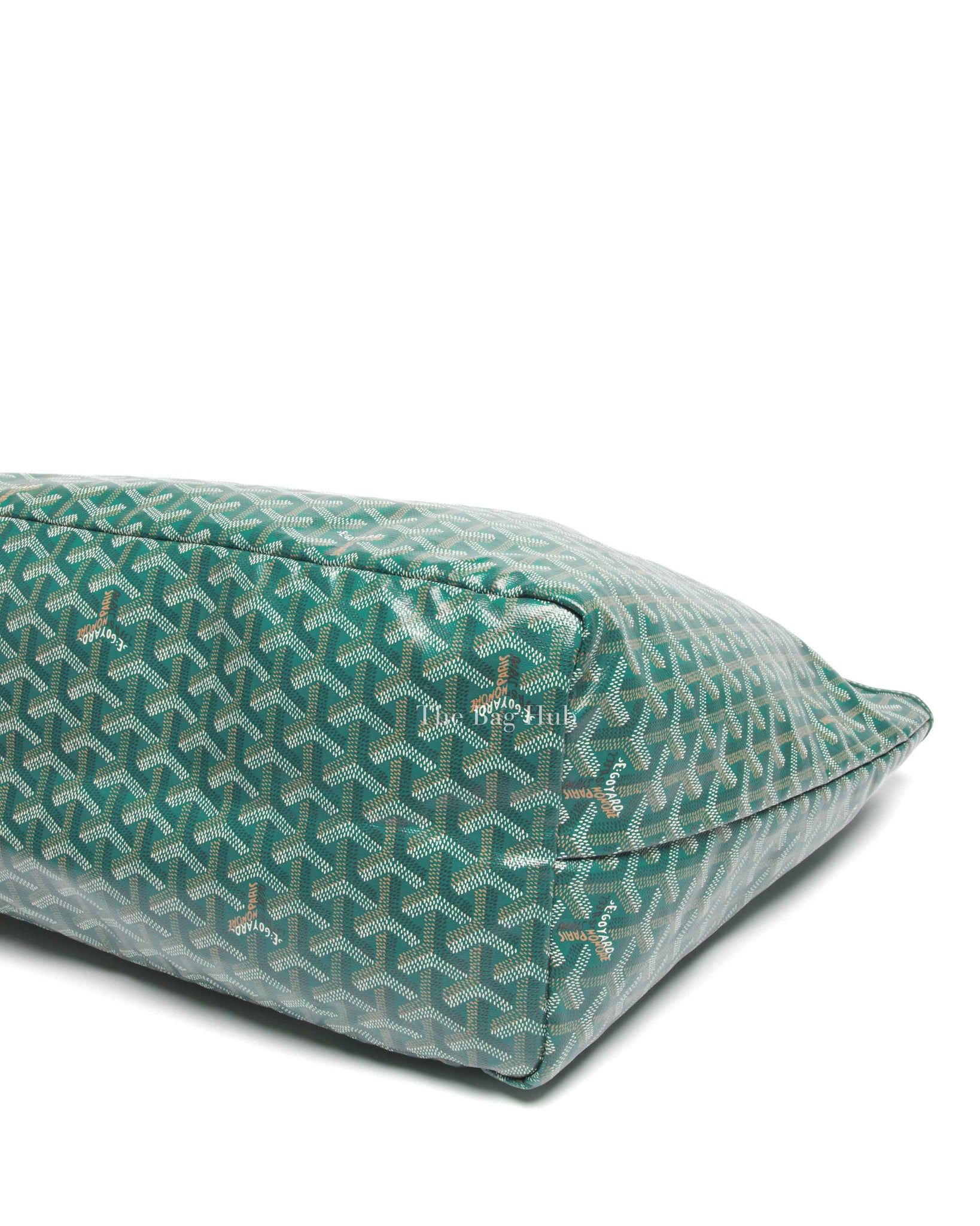 Goyard Green Goyardine Saint Louis GM Tote Bag